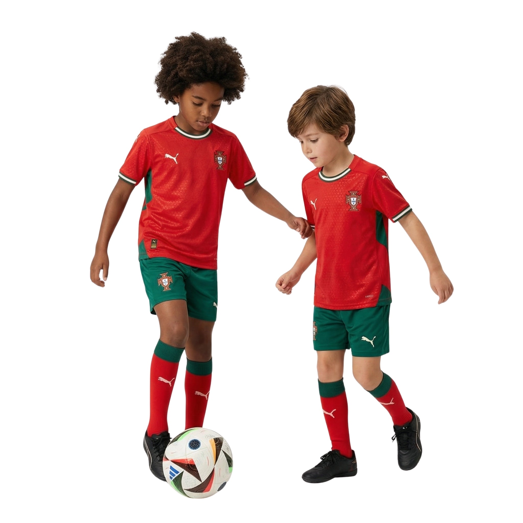 Kids Kit - Portugal Home 25/26 - World Cup 2026