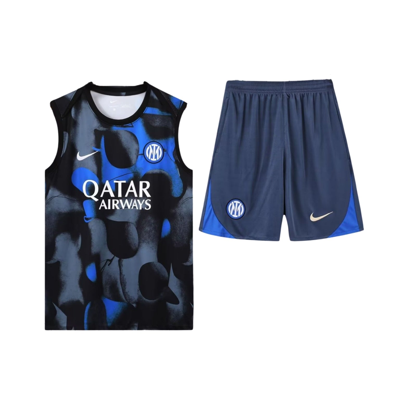 Inter Milan 25/26 - Equipamento de Treino - Manga Cava