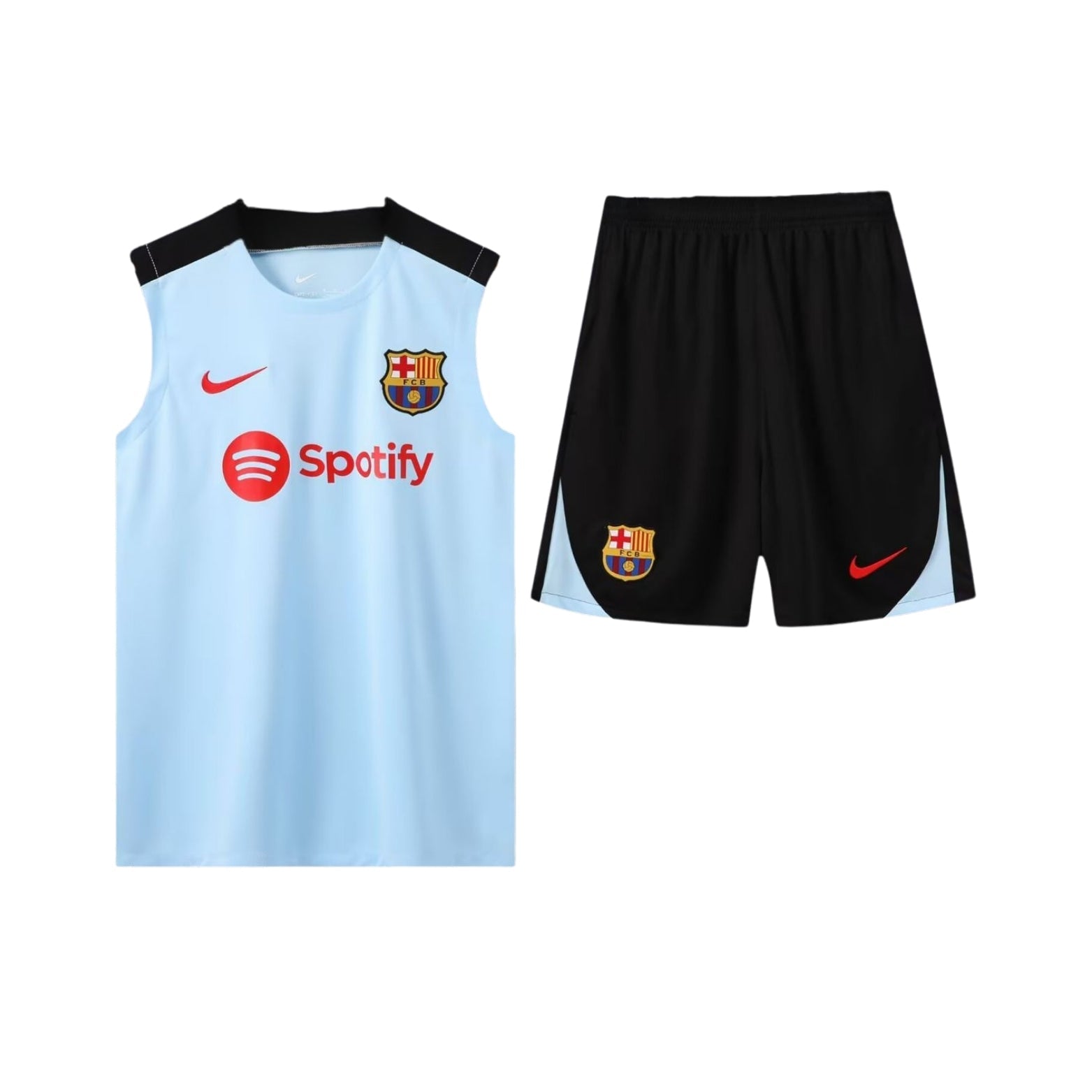 Barcelona 25/26 - Equipamento de Treino - Manga Cava