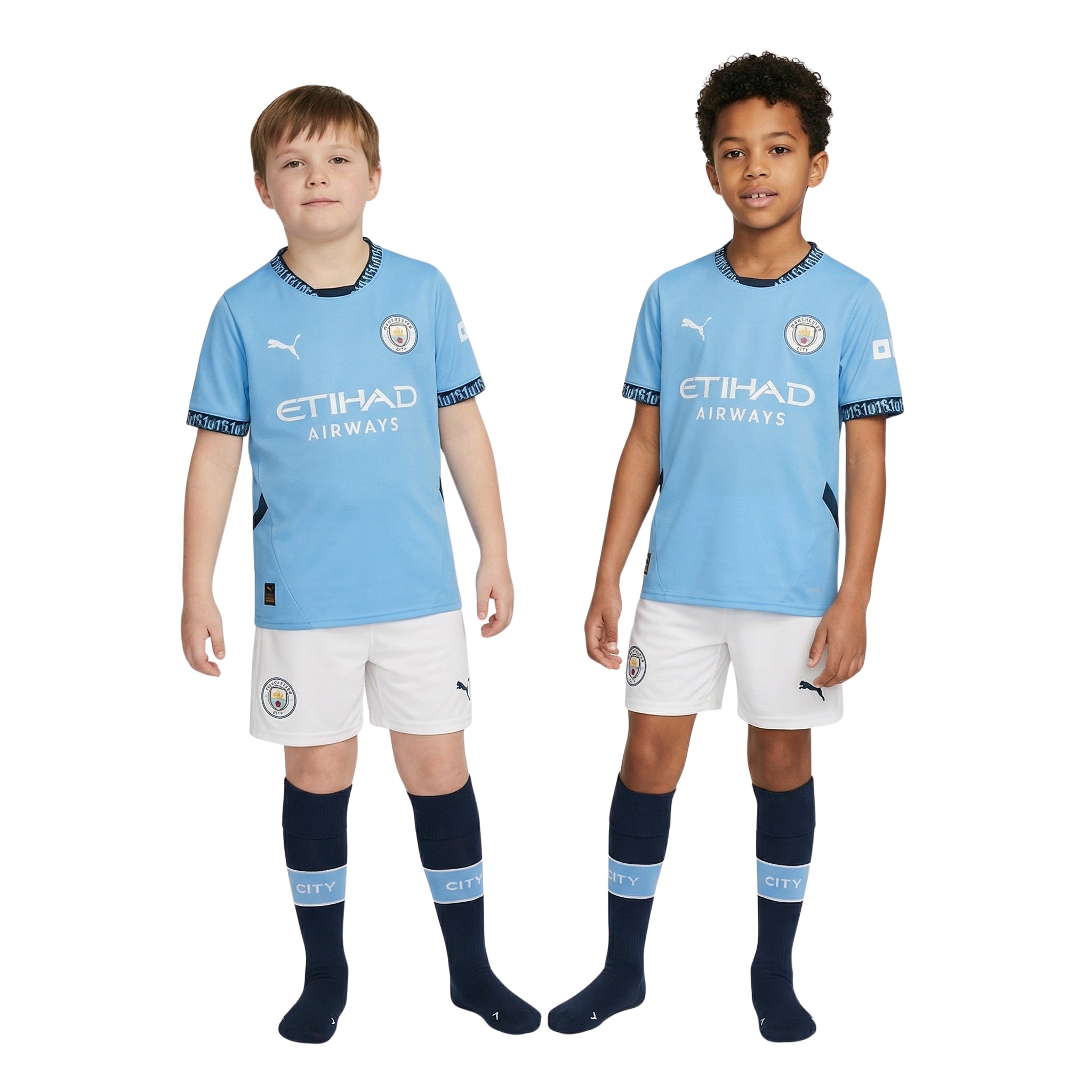 Kit de Criança - Manchester City Principal 24/25