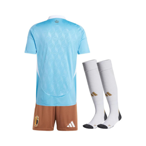 Kit de Criança - Bélgica Alternativa 24/25 - Euro 2024
