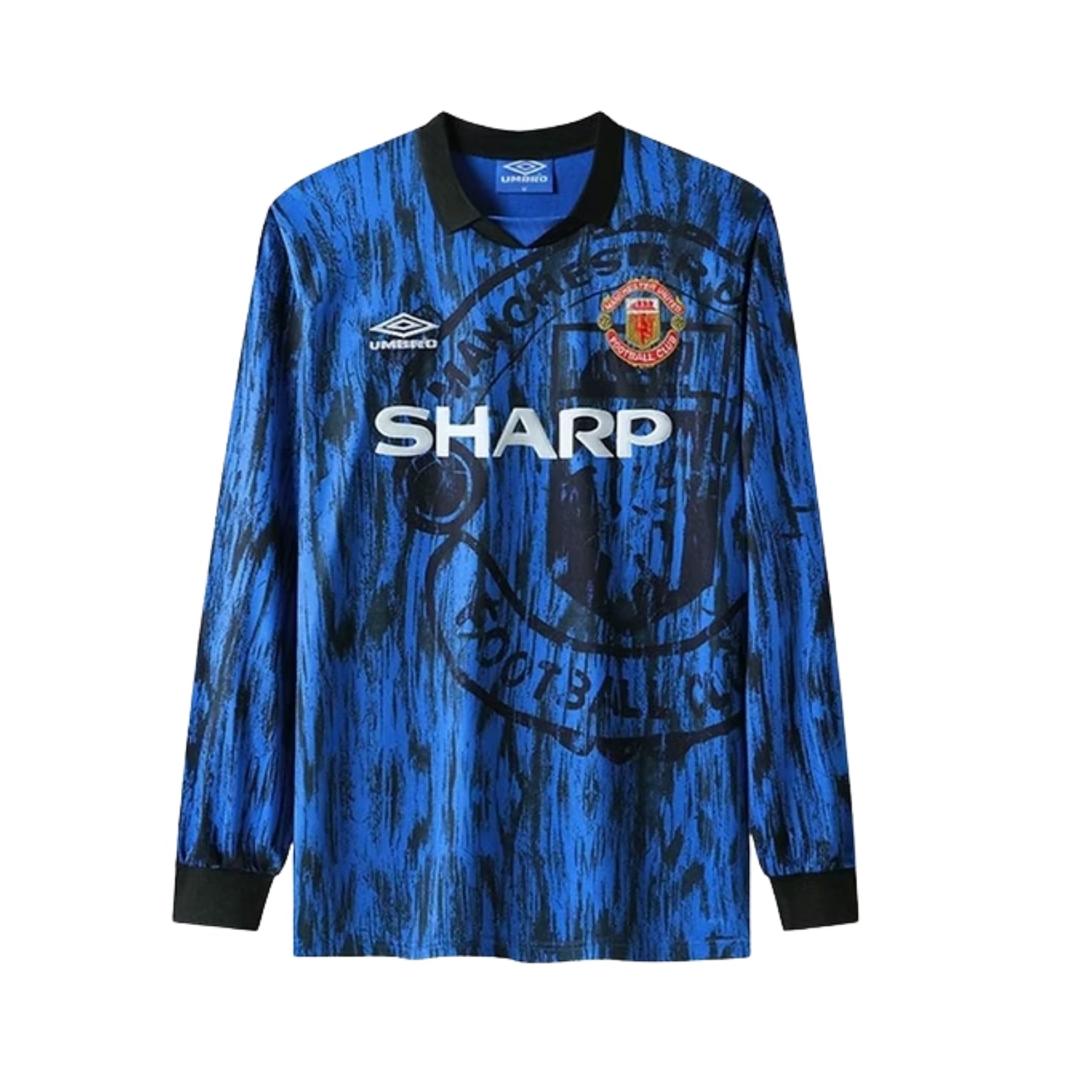 Manchester United Alternativa 92/93 - Manga Comprida