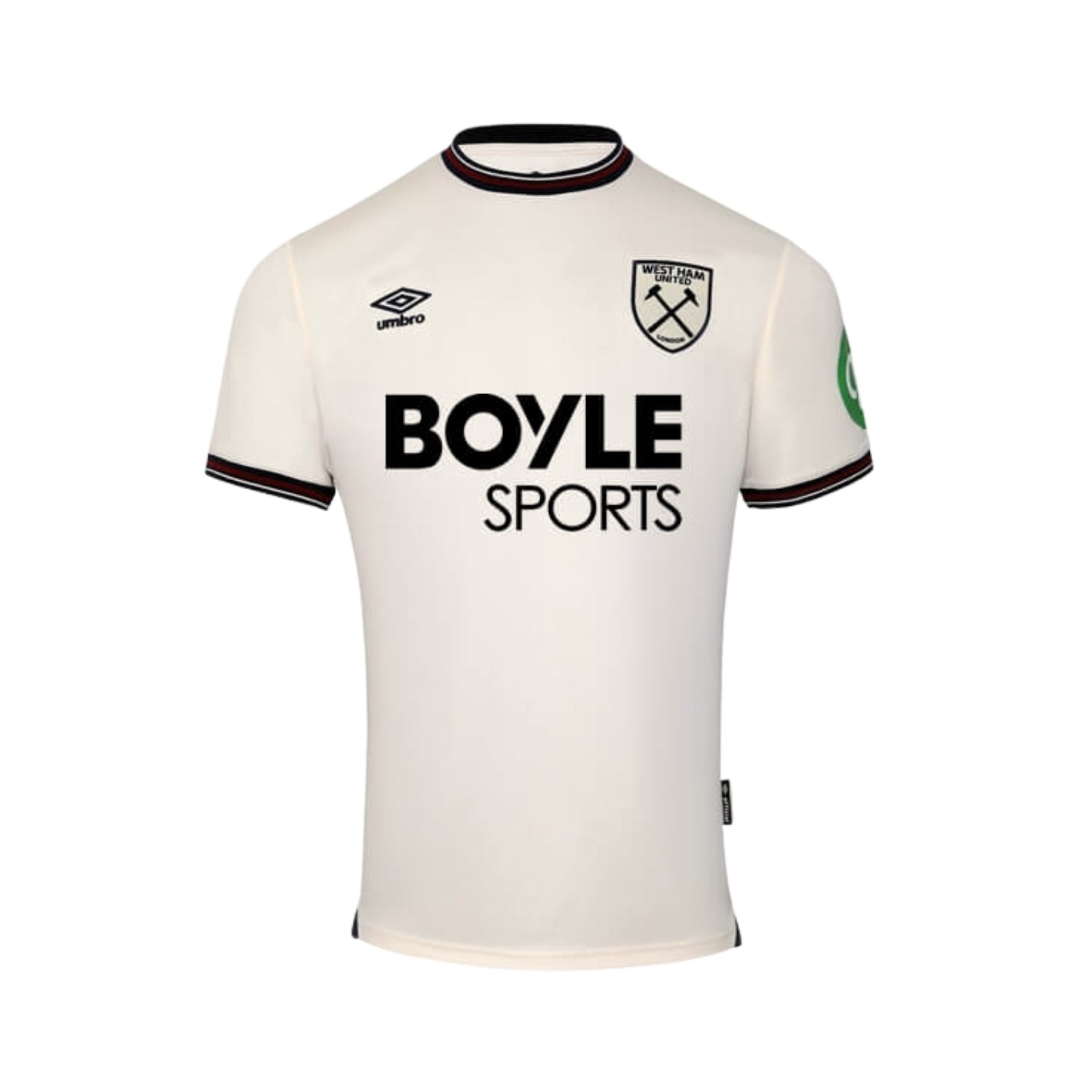 West Ham Alternativa 25/26 - Todos os Patrocínios
