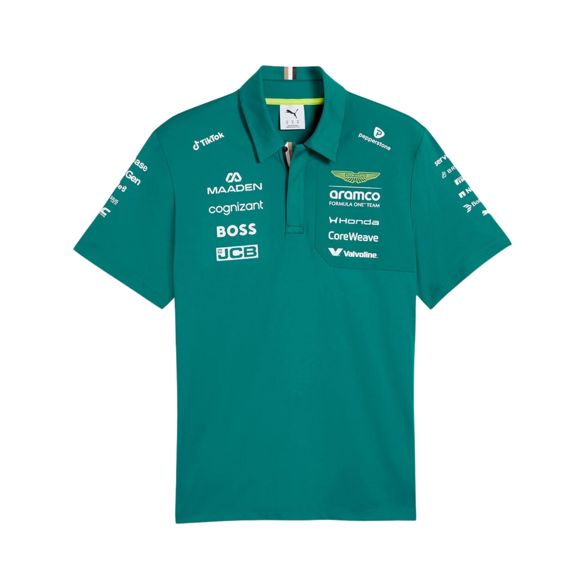 Polo Shirt Aston Martin F1 2026 - Versão Feminina