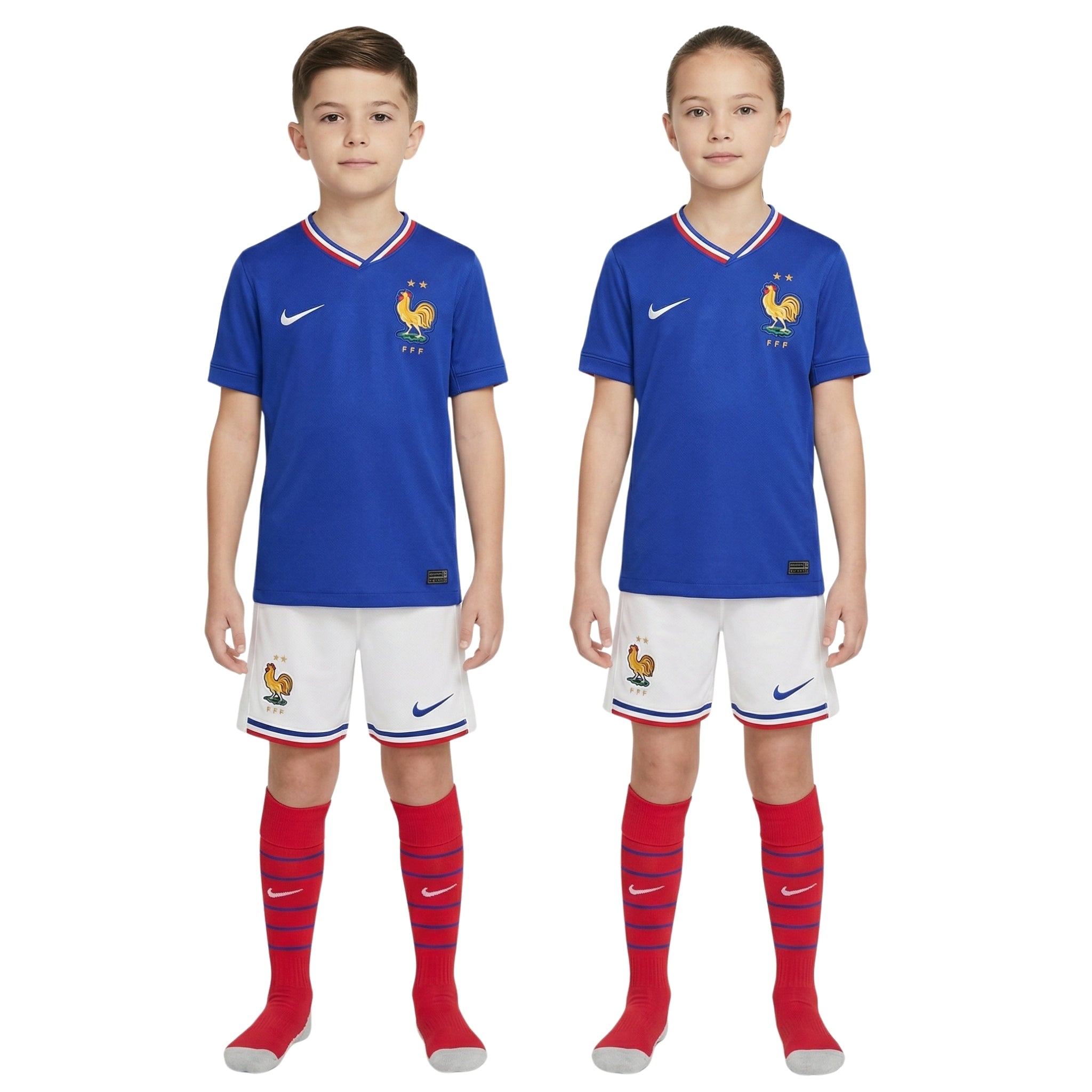 Kit de Criança - França Principal 24/25 - Euro 2024