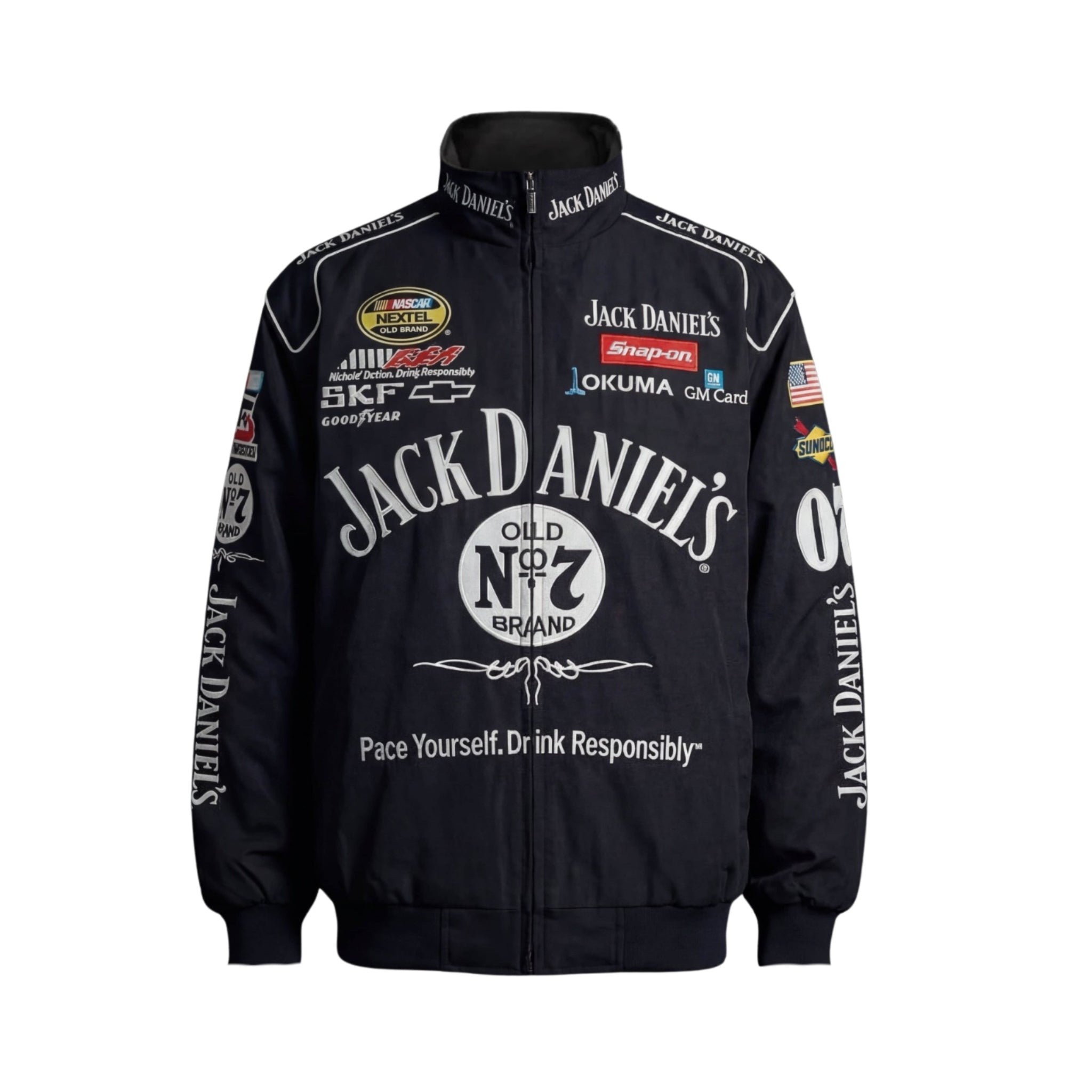 Casaco Retro Jack Daniel's Nascar