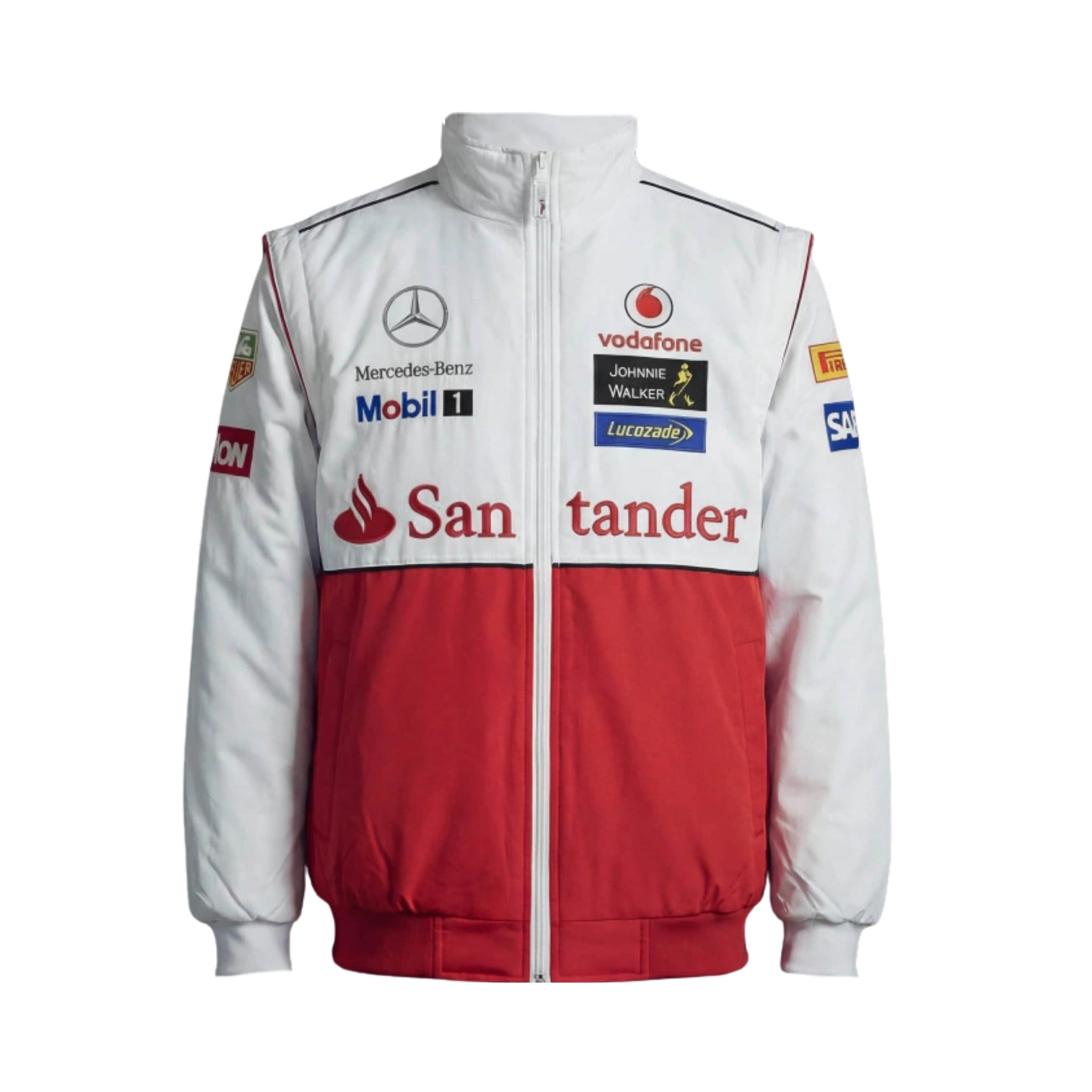 Casaco Retro McLaren Mercedes F1