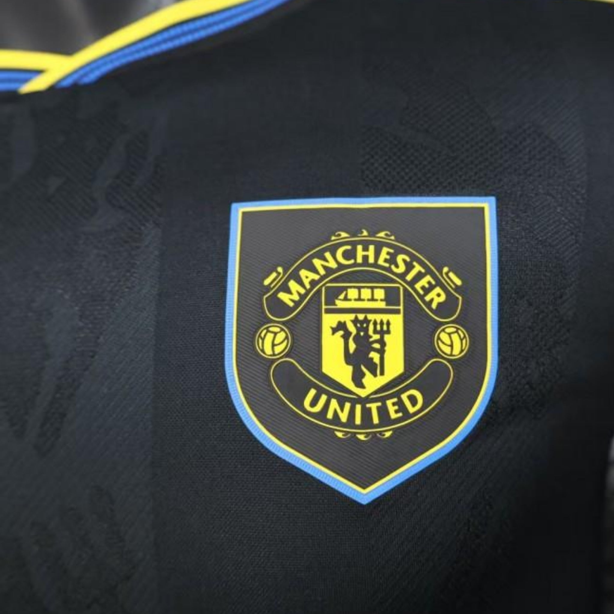 Manchester United Terceiro 25/26 - Manga Comprida - Versão Jogador