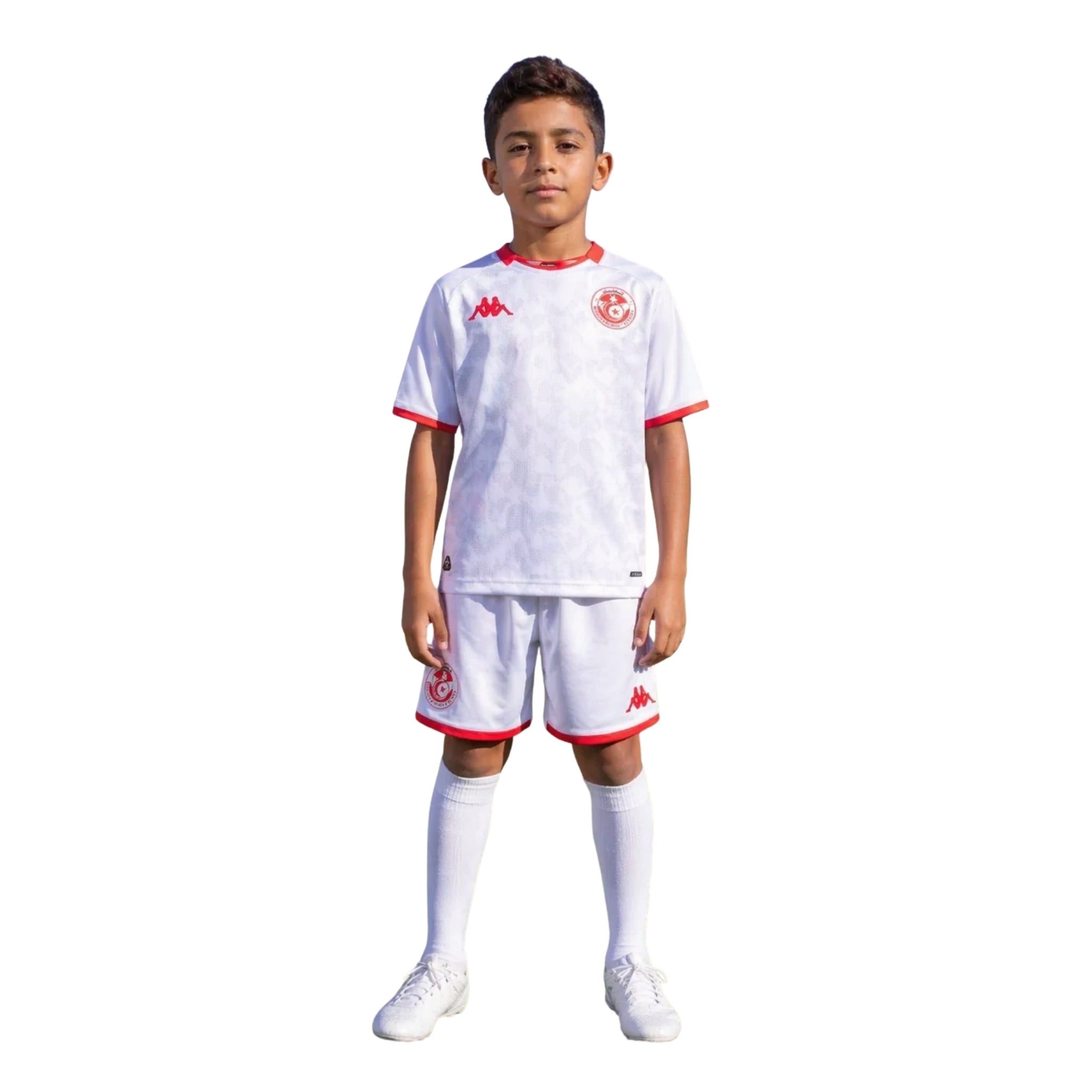 Kit de Criança - Tunísia Alternativa 26/27 - Mundial 2026