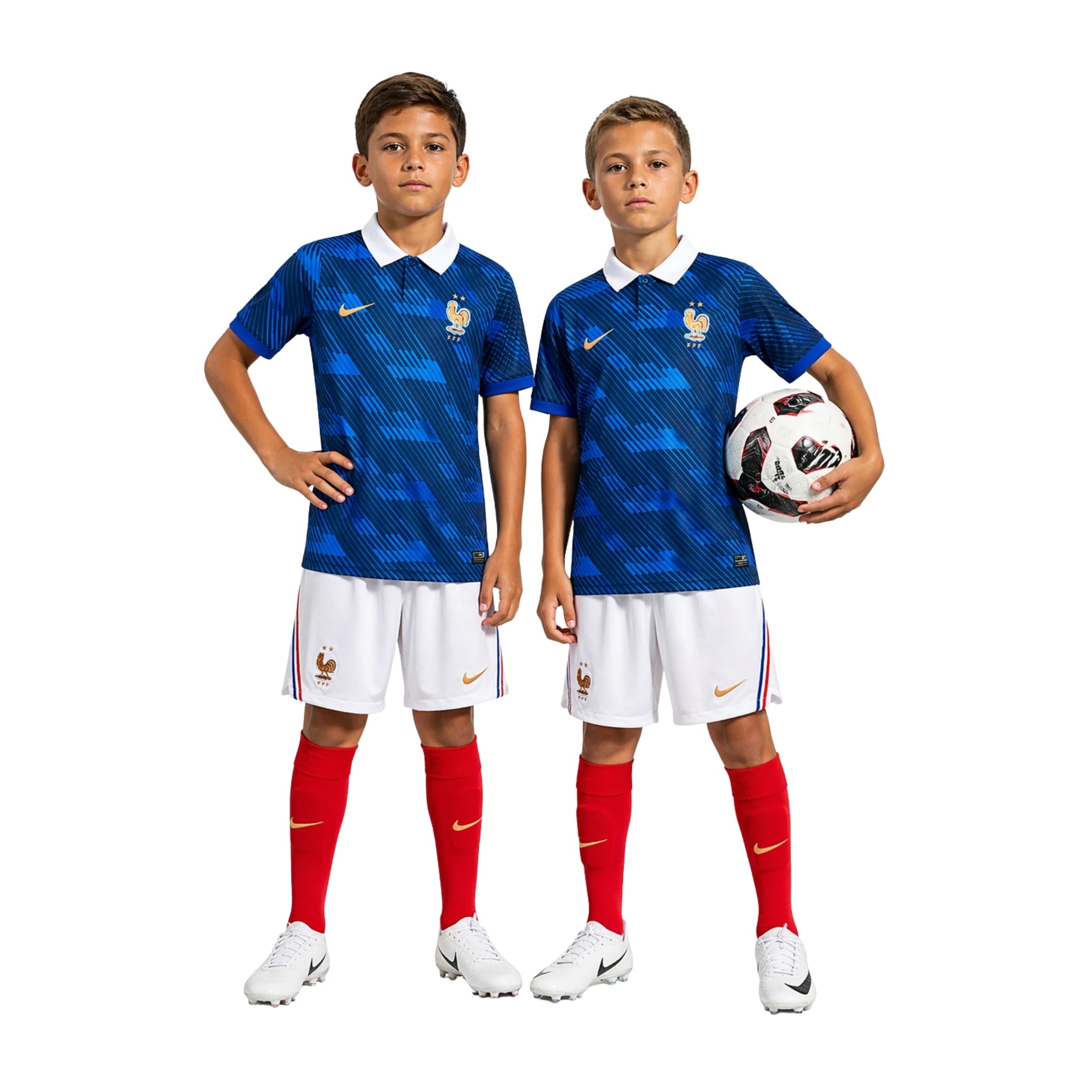 Kit de Criança - França Principal 26/27 - Mundial 2026