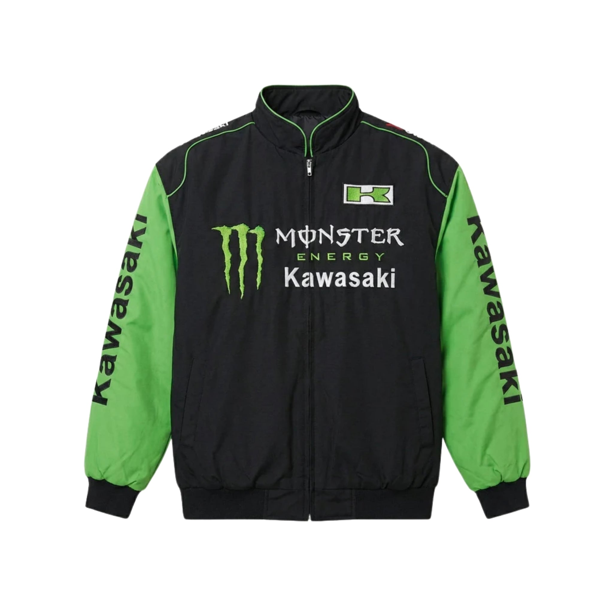 Casaco Retro Kawasaki Monster Energy