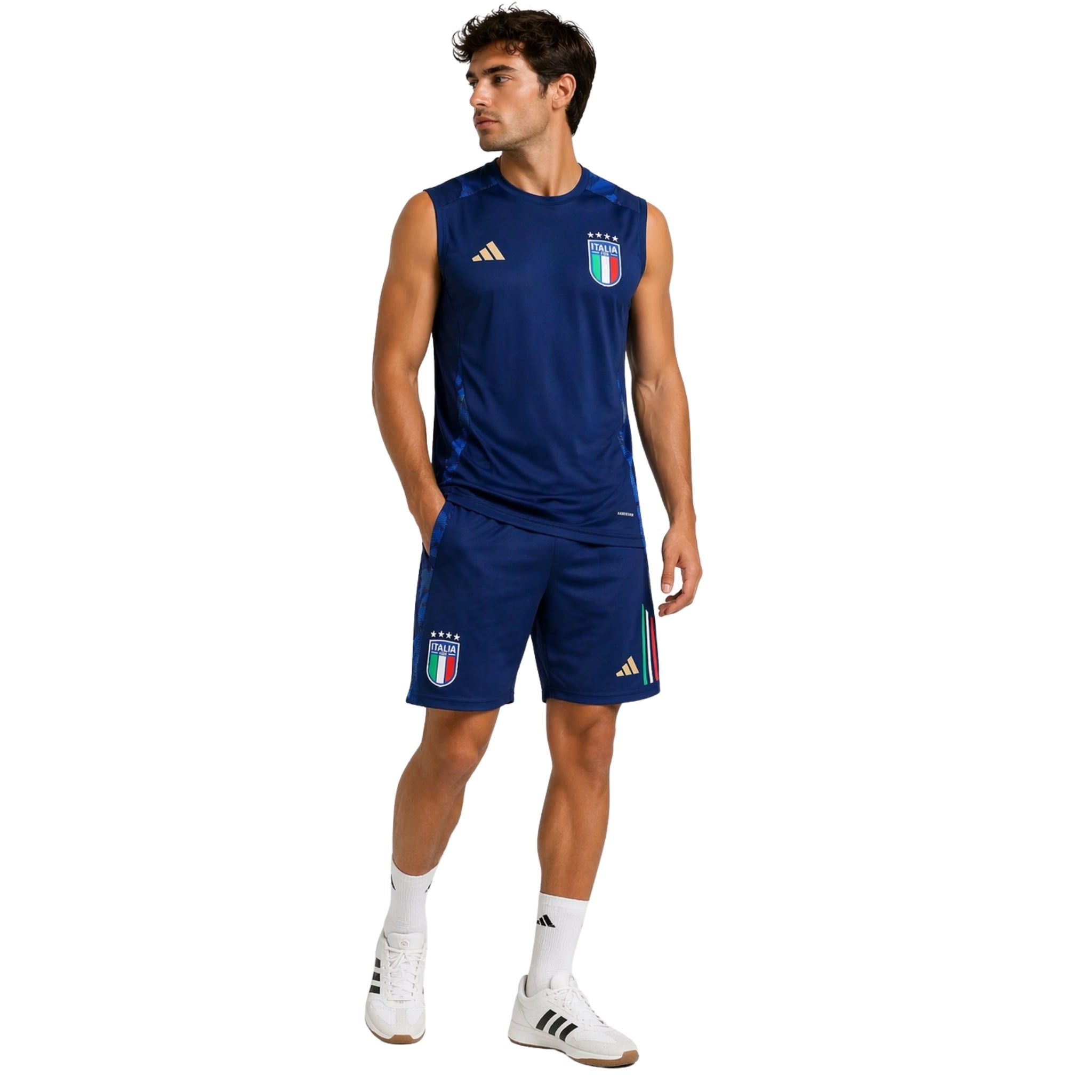 Itália 24/25 - Equipamento de Treino - Manga Cava