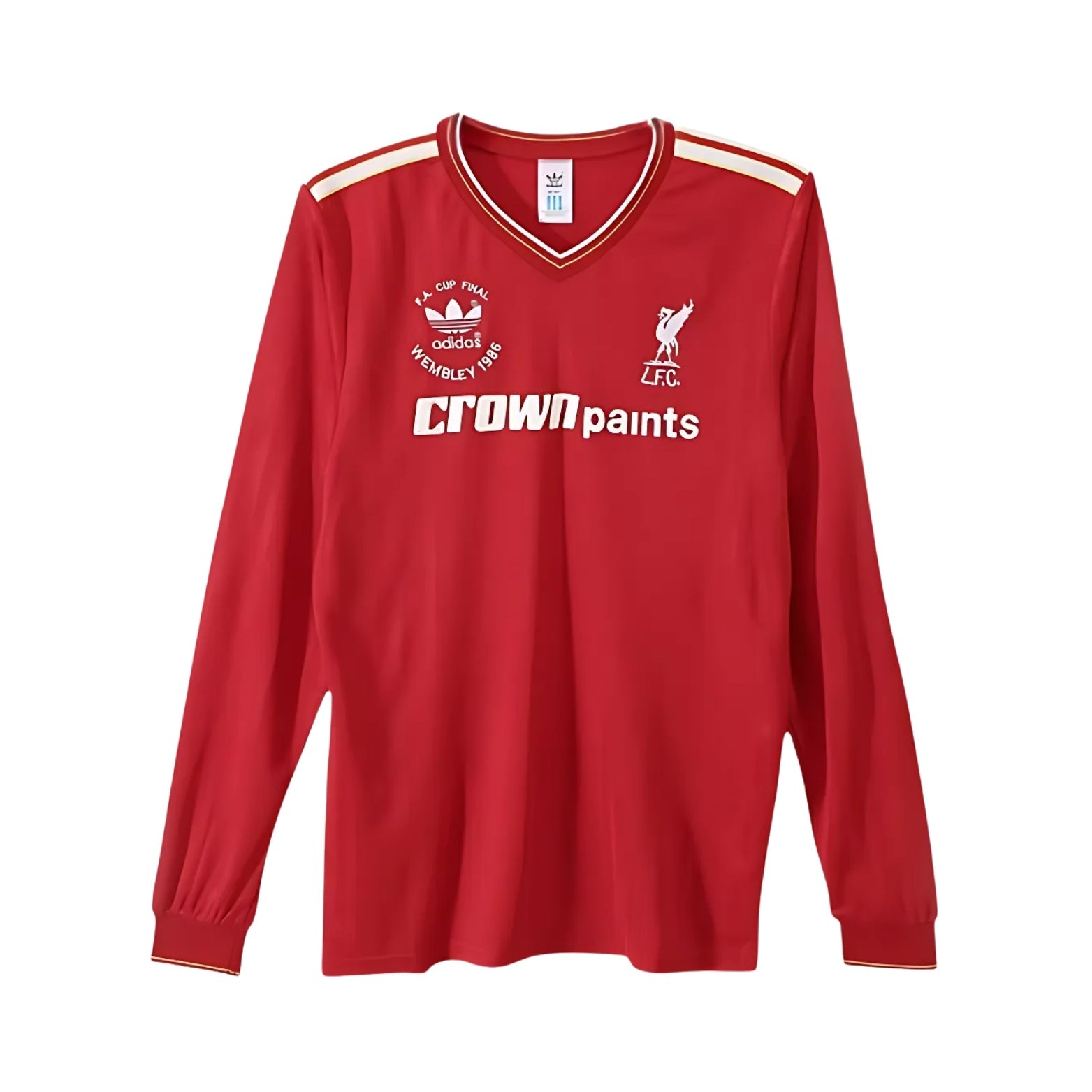 Liverpool Principal 86/87 - Final FA Cup - Manga Comprida