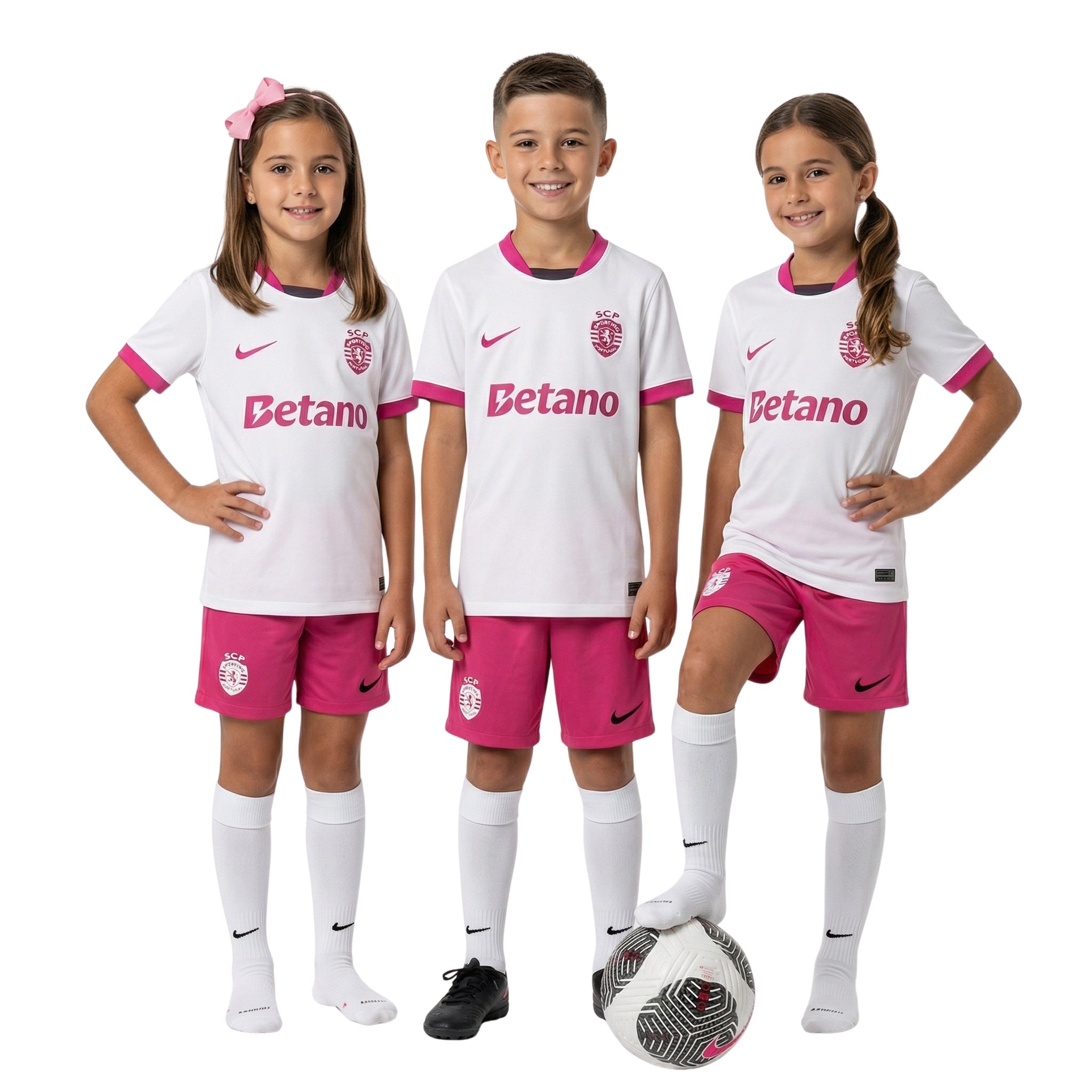 Kit de Criança - Sporting Edição Especial "Outubro Rosa" 25/26