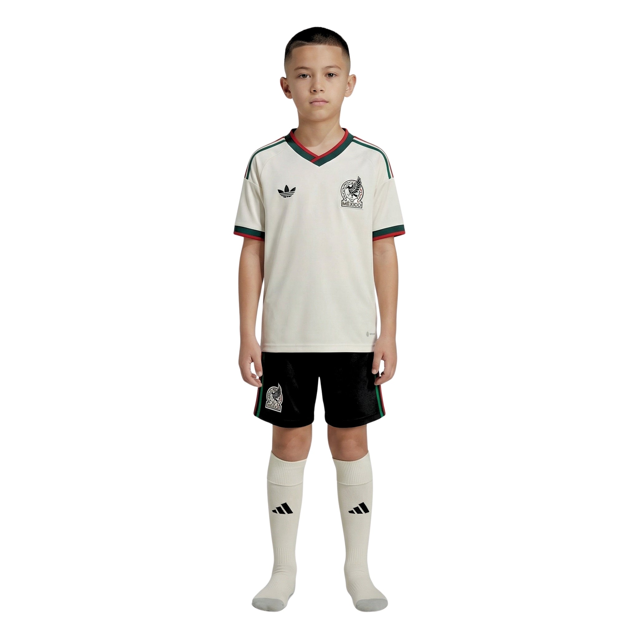 Kit de Criança - México Alternativa 26/27 - Mundial 2026