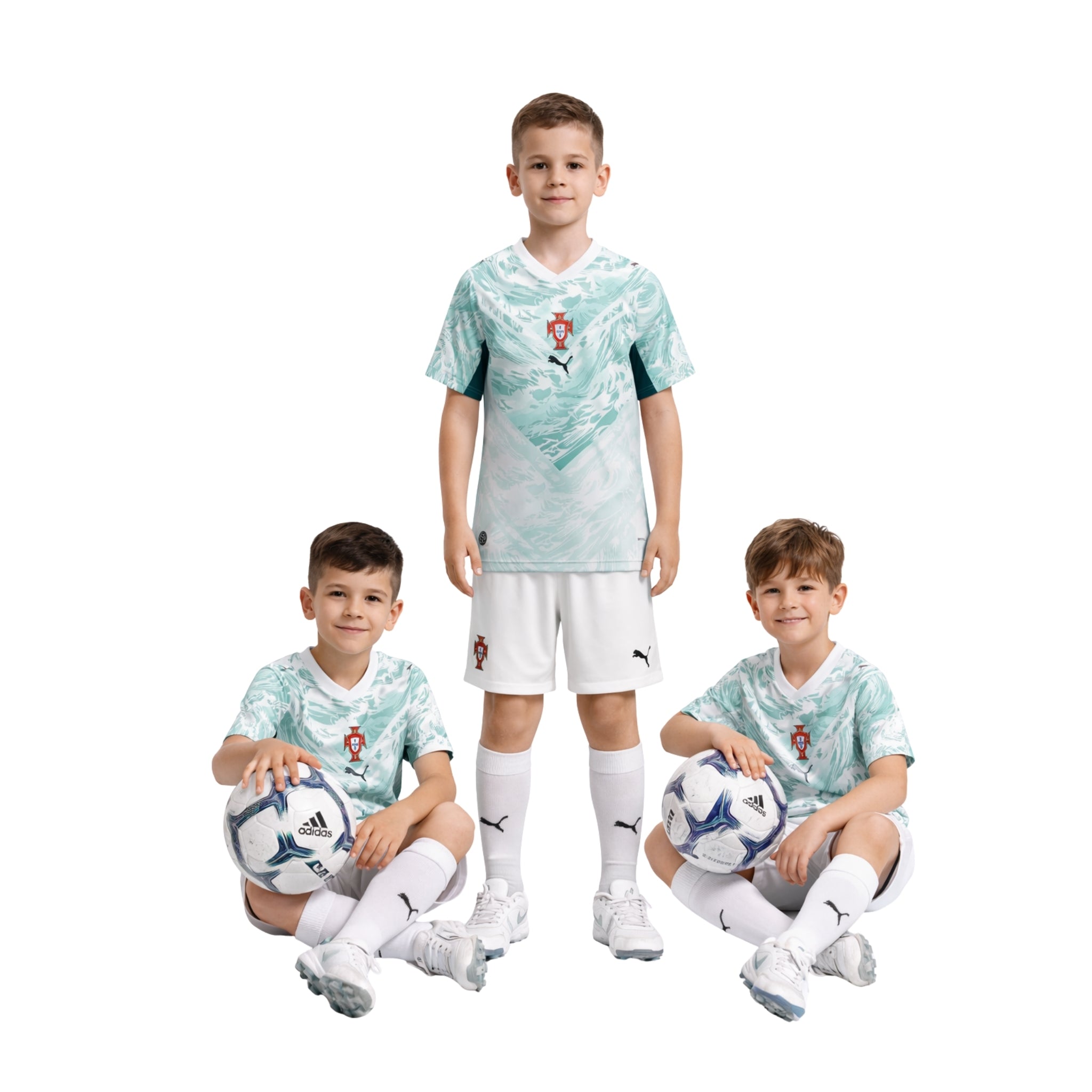 Kit de Criança - Portugal Alternativa 26/27 - Mundial 2026