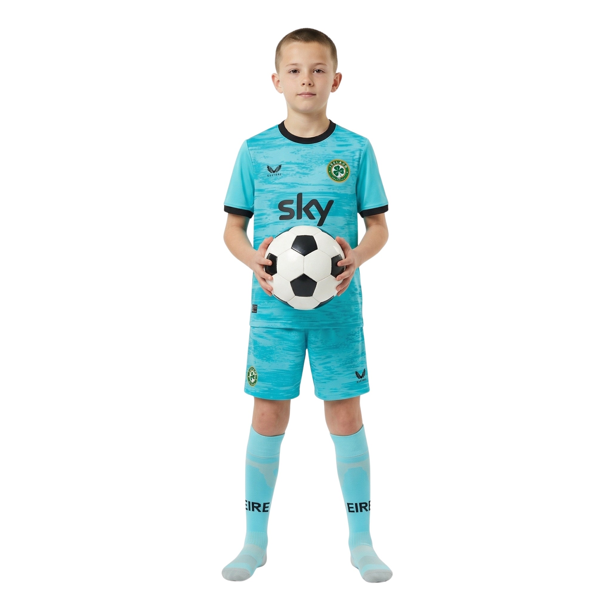 Kit de Criança - Irlanda Guarda-Redes 26/27 - Mundial 2026