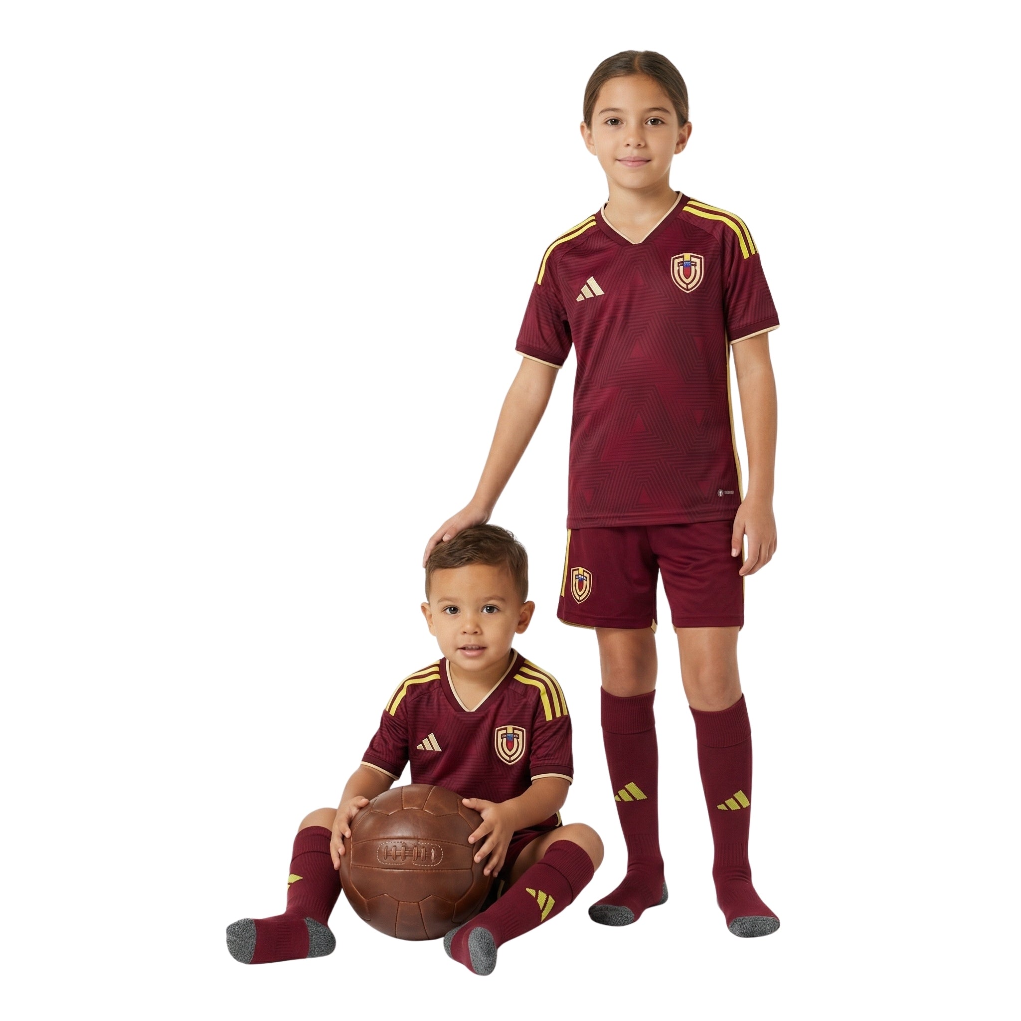 Kit de Criança - Venezuela Principal 26/27 - Mundial 2026