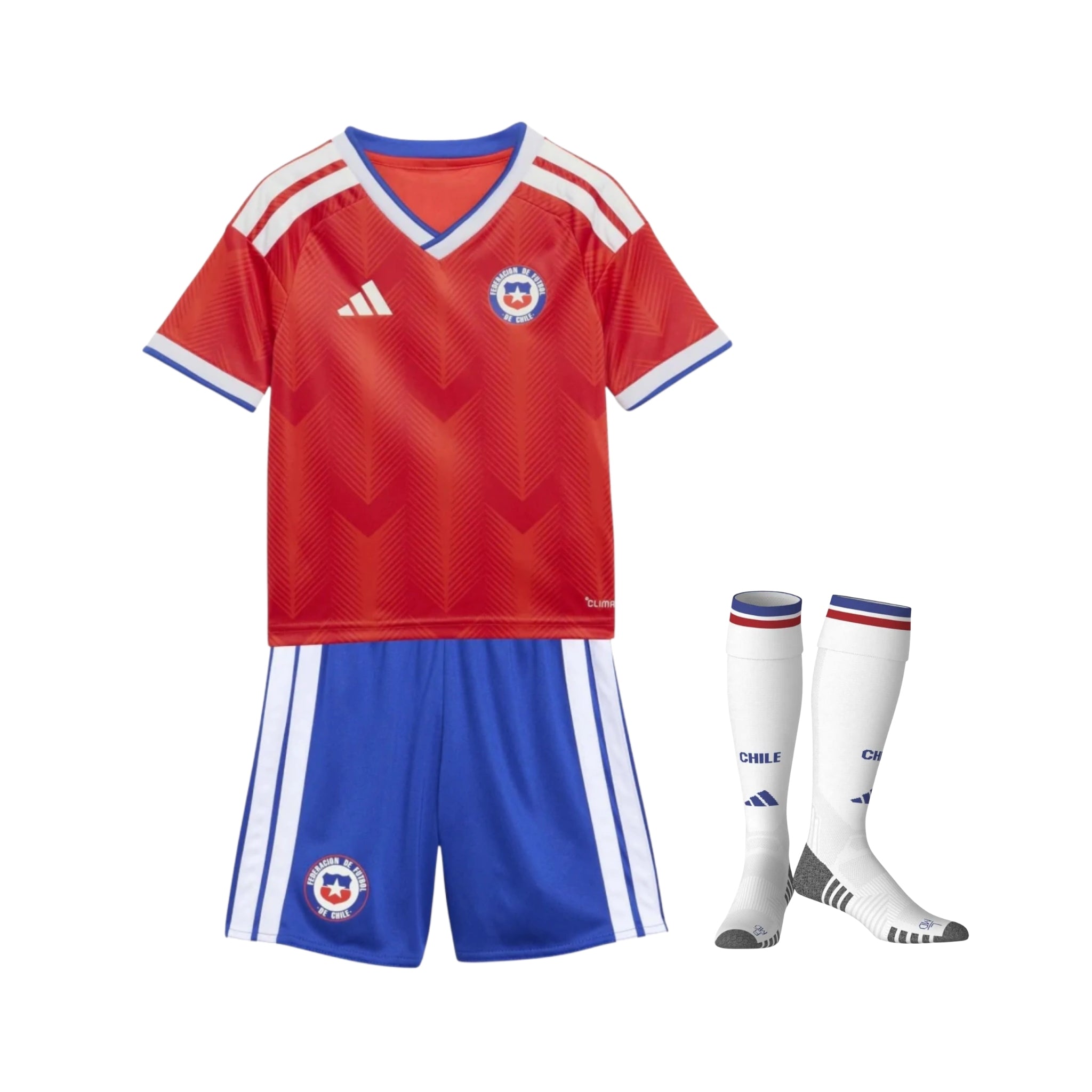 Kit de Criança - Chile Principal 26/27 - Mundial 2026