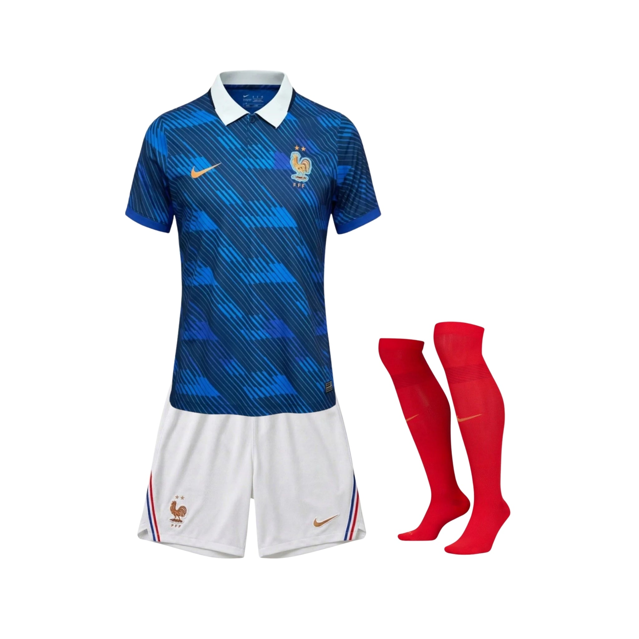Kit de Criança - França Principal 26/27 - Mundial 2026