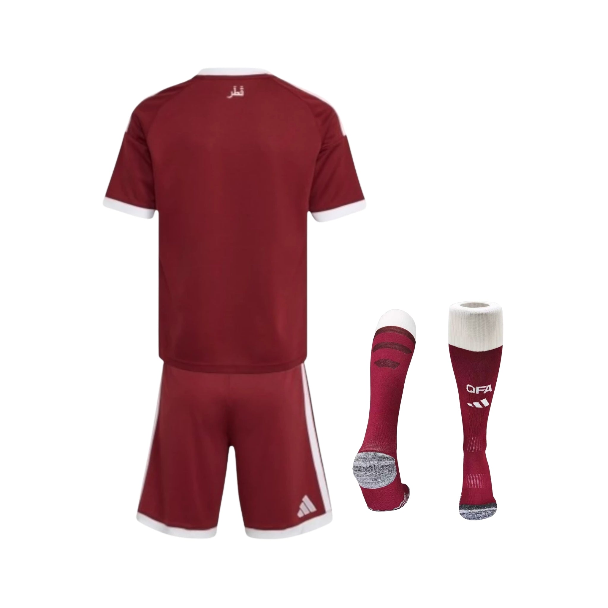 Kit de Criança - Qatar Principal 26/27 - Mundial 2026