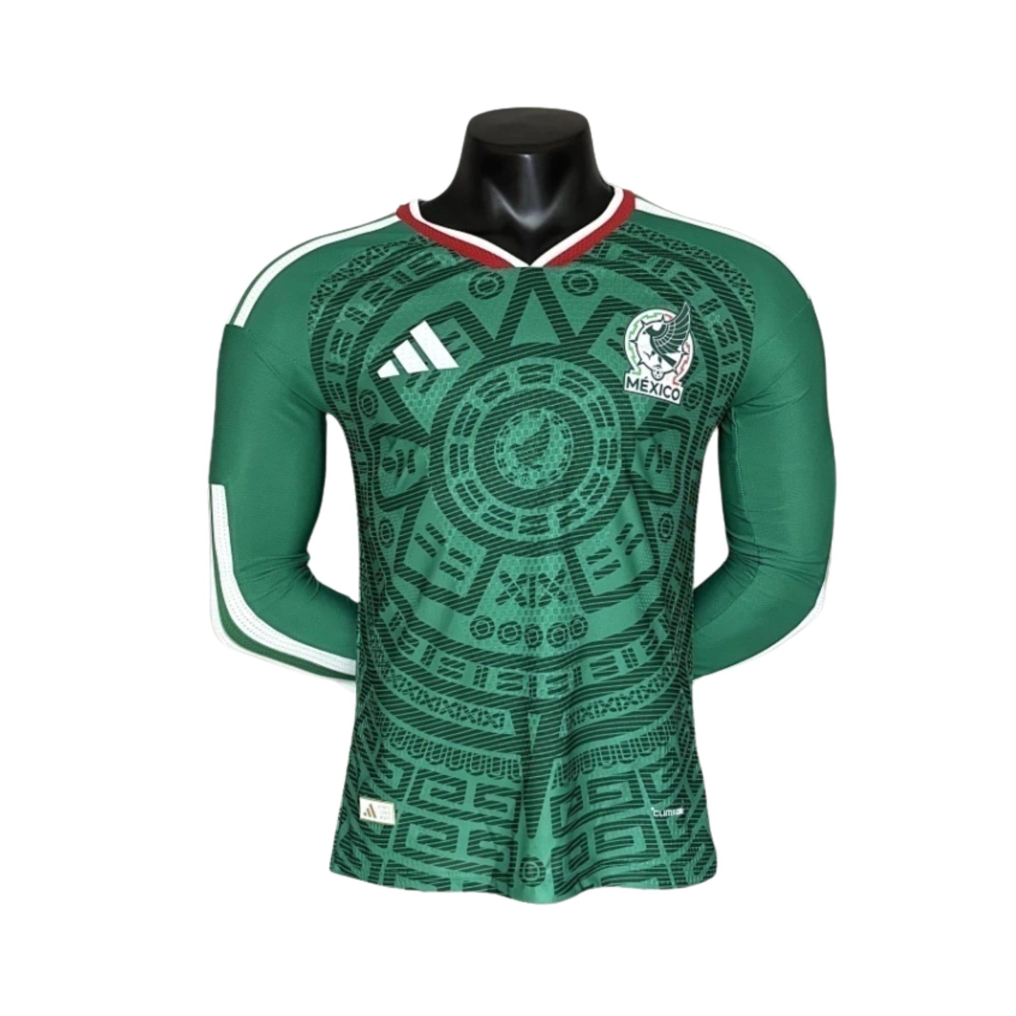 México Principal 26/27 - Manga Comprida - Mundial 2026 - Versão Jogador