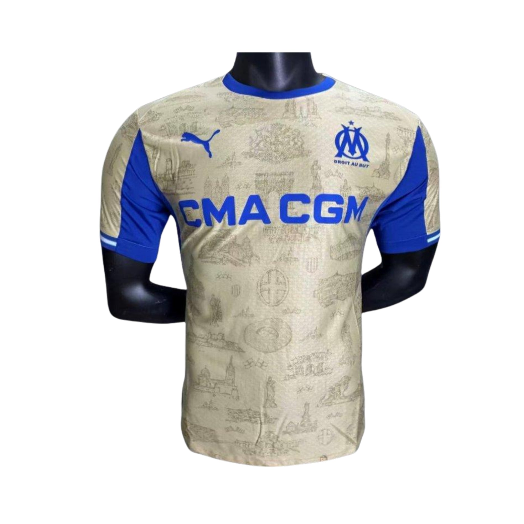 Olympique de Marseille Quarto 25/26 - Versão Jogador