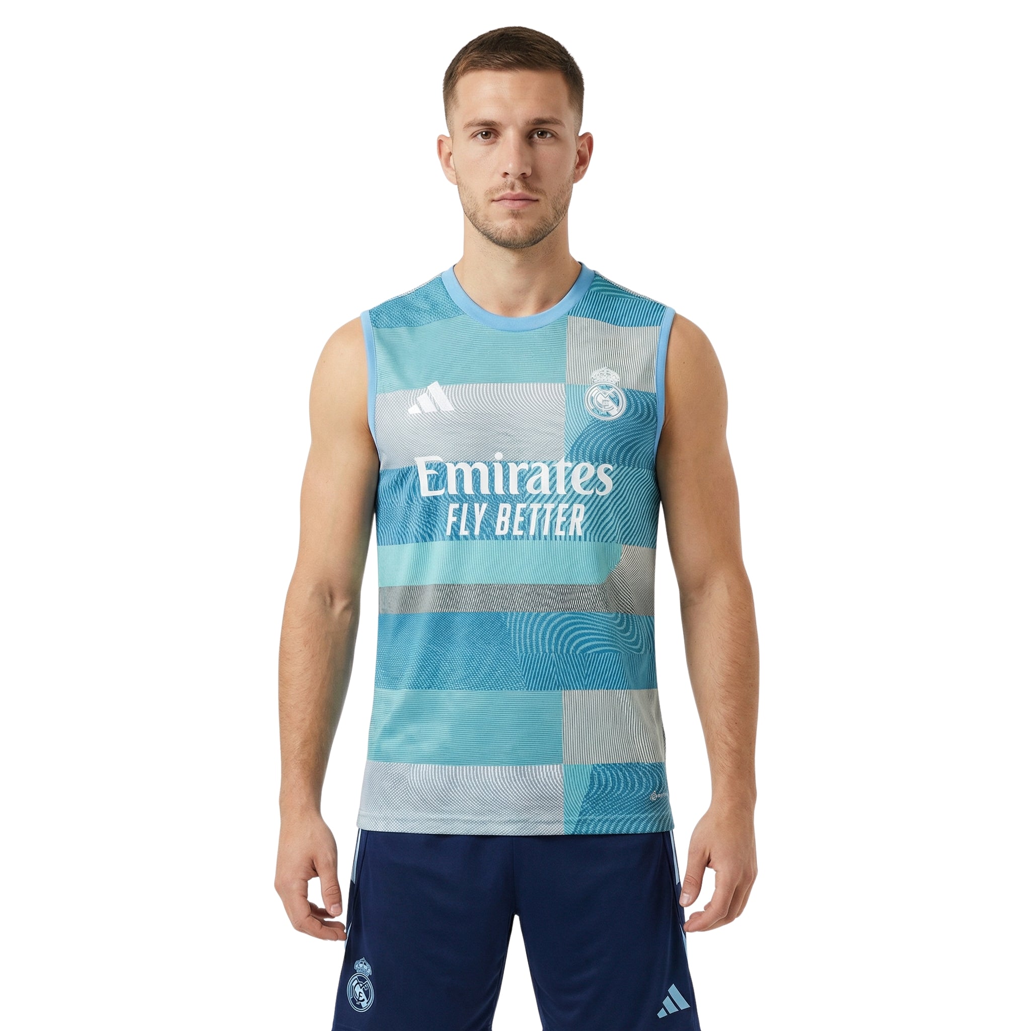 Real Madrid 25/26 - Equipamento de Treino - Manga Cava