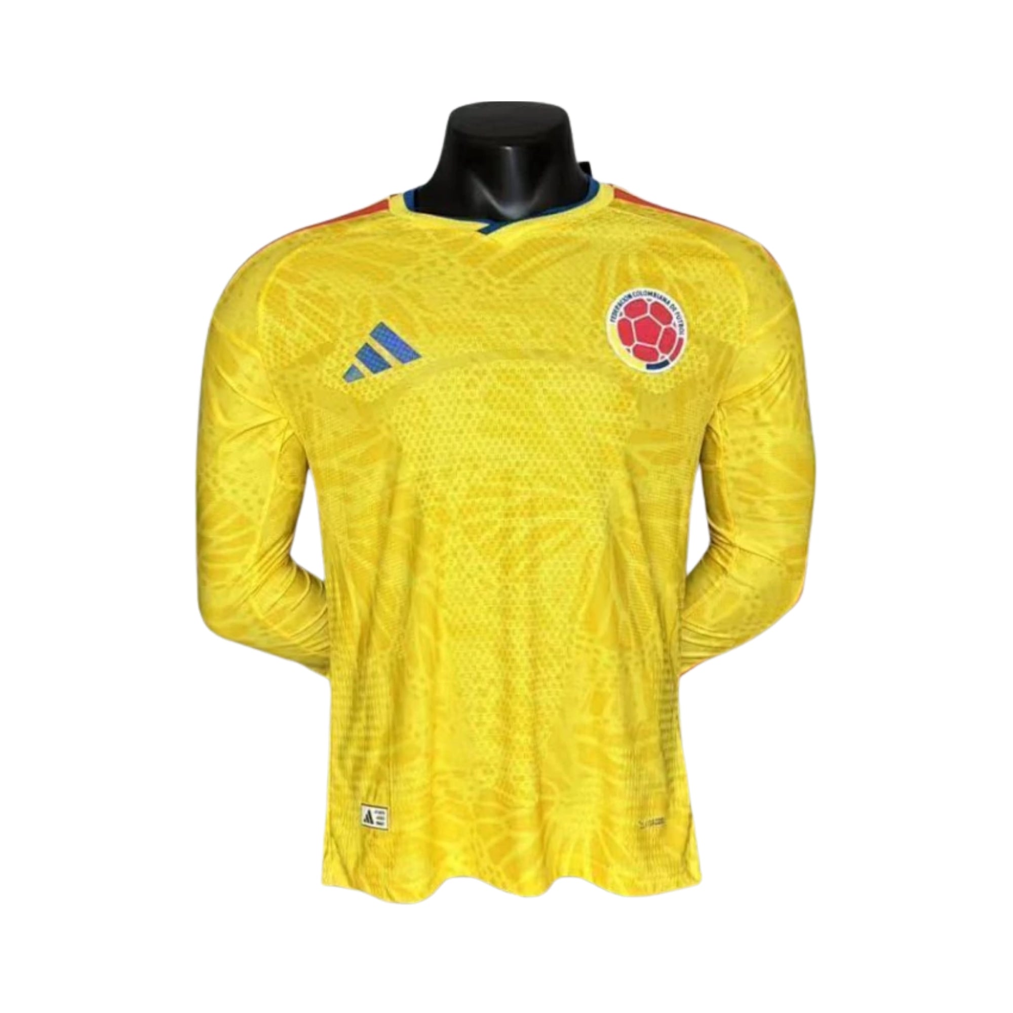 Colômbia Principal 26/27 - Manga Comprida - Mundial 2026 - Versão Jogador