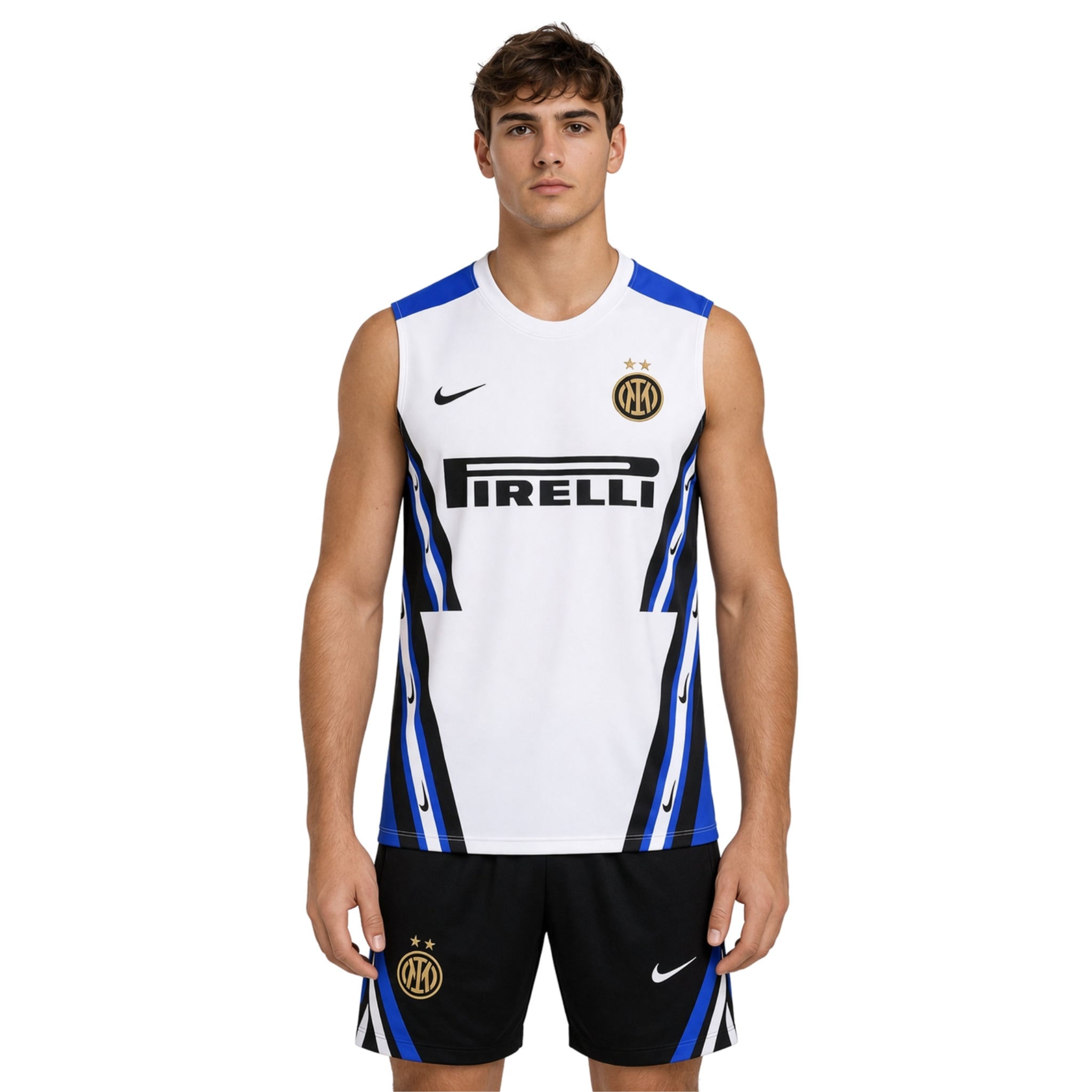 Inter Milan 25/26 - Equipamento de Treino - Manga Cava