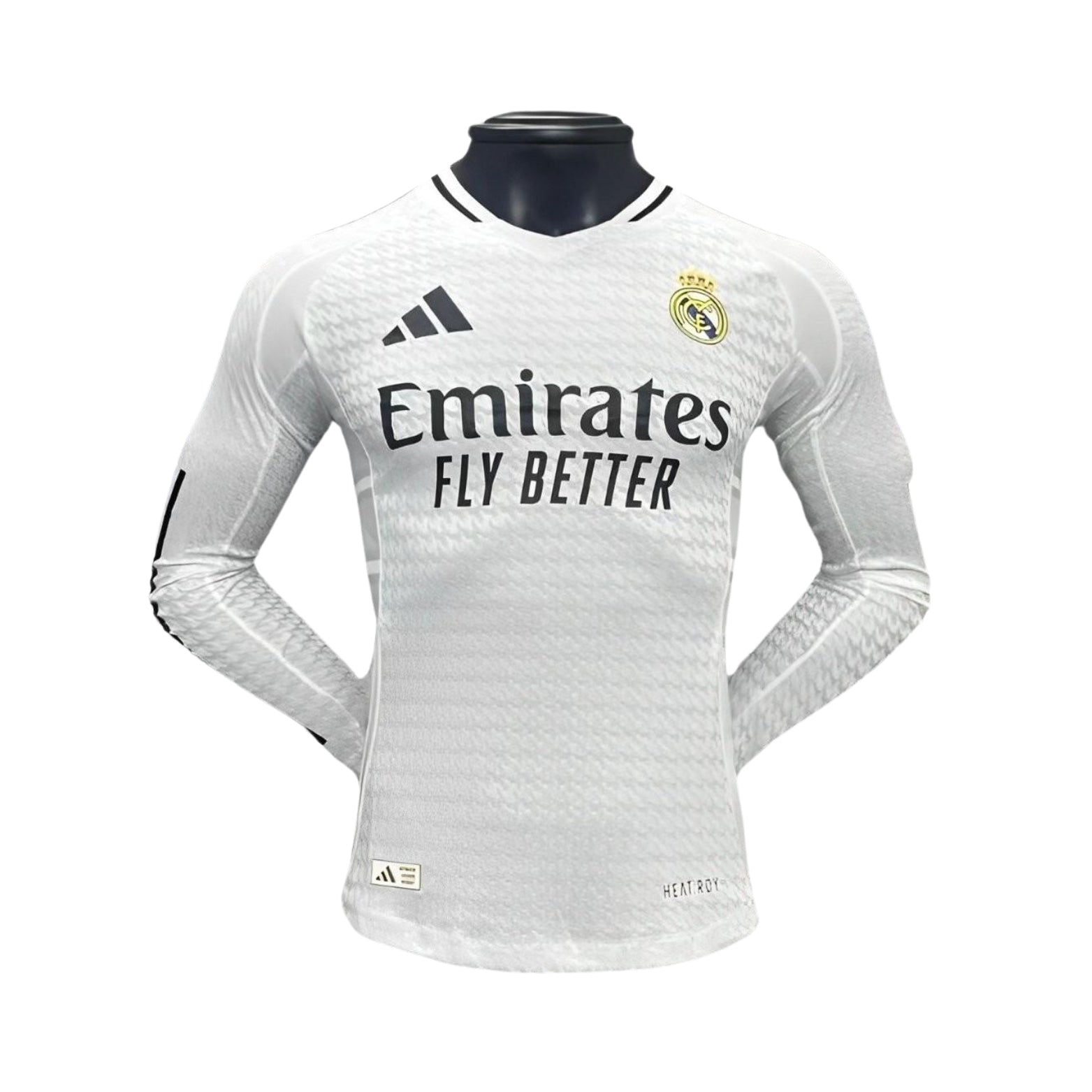 Real Madrid Principal 24/25 - Versão Jogador - Manga Comprida