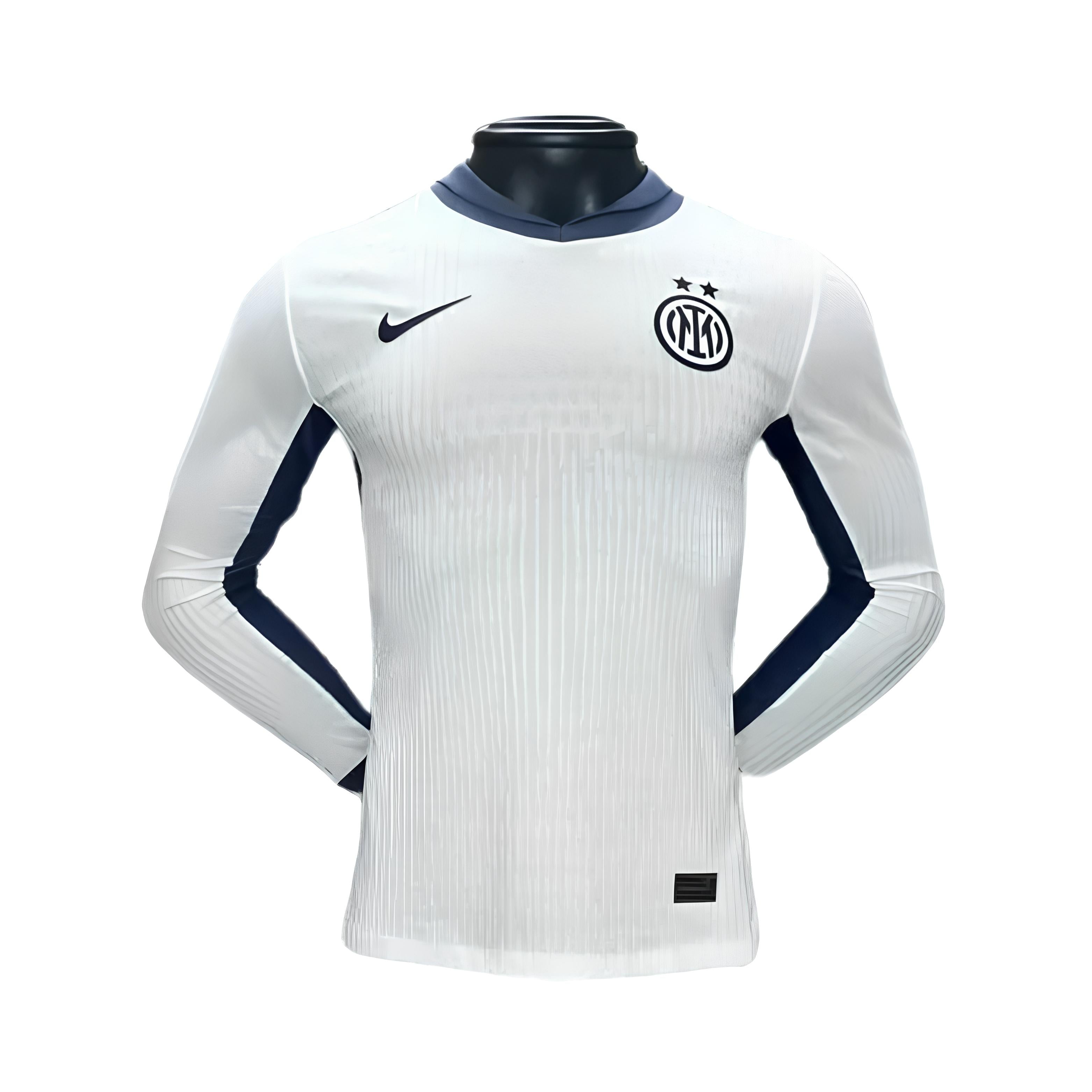 Inter Milan Alternativa 24/25 - Versão Jogador - Manga Comprida