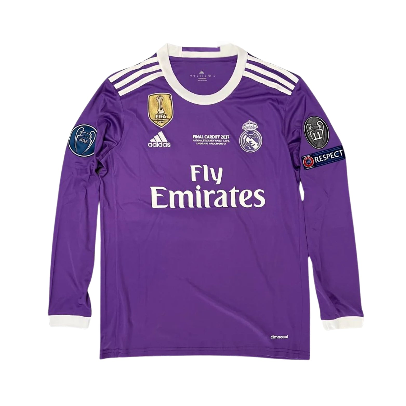 Real Madrid Alternativa 16/17 - Manga Comprida - Ronaldo 7