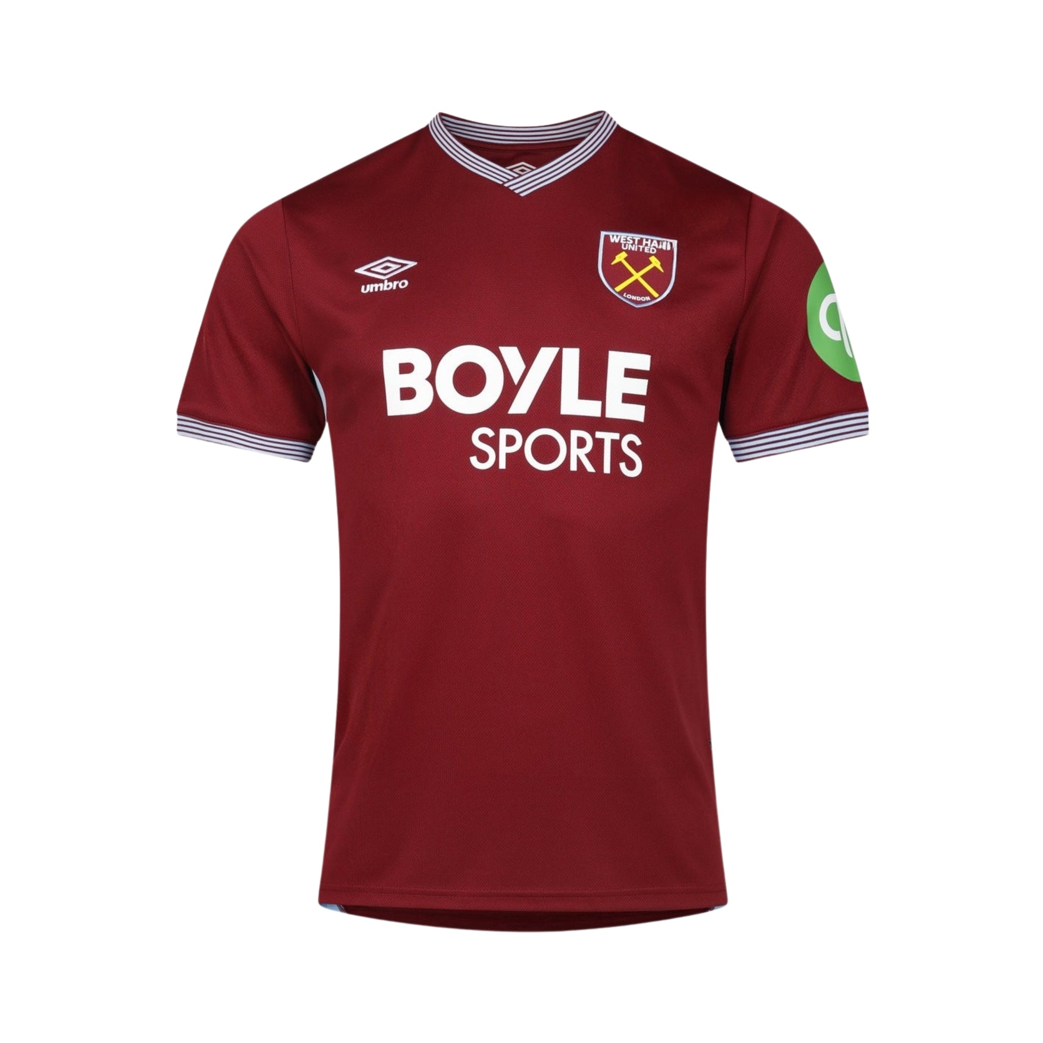 West Ham Principal 25/26 - Todos os Patrocínios