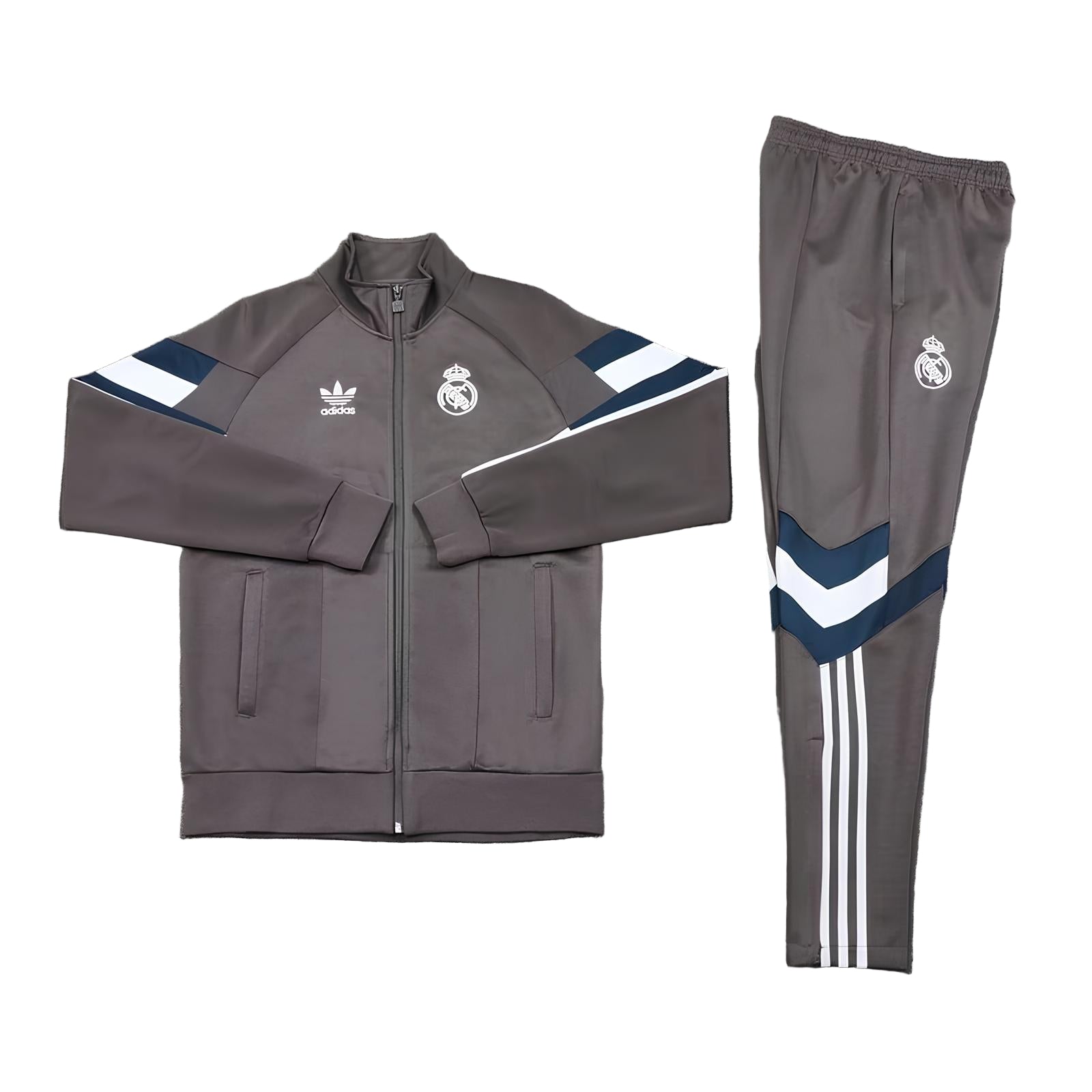 Real Madrid 24/25 - Fato de Treino - Zip Completo