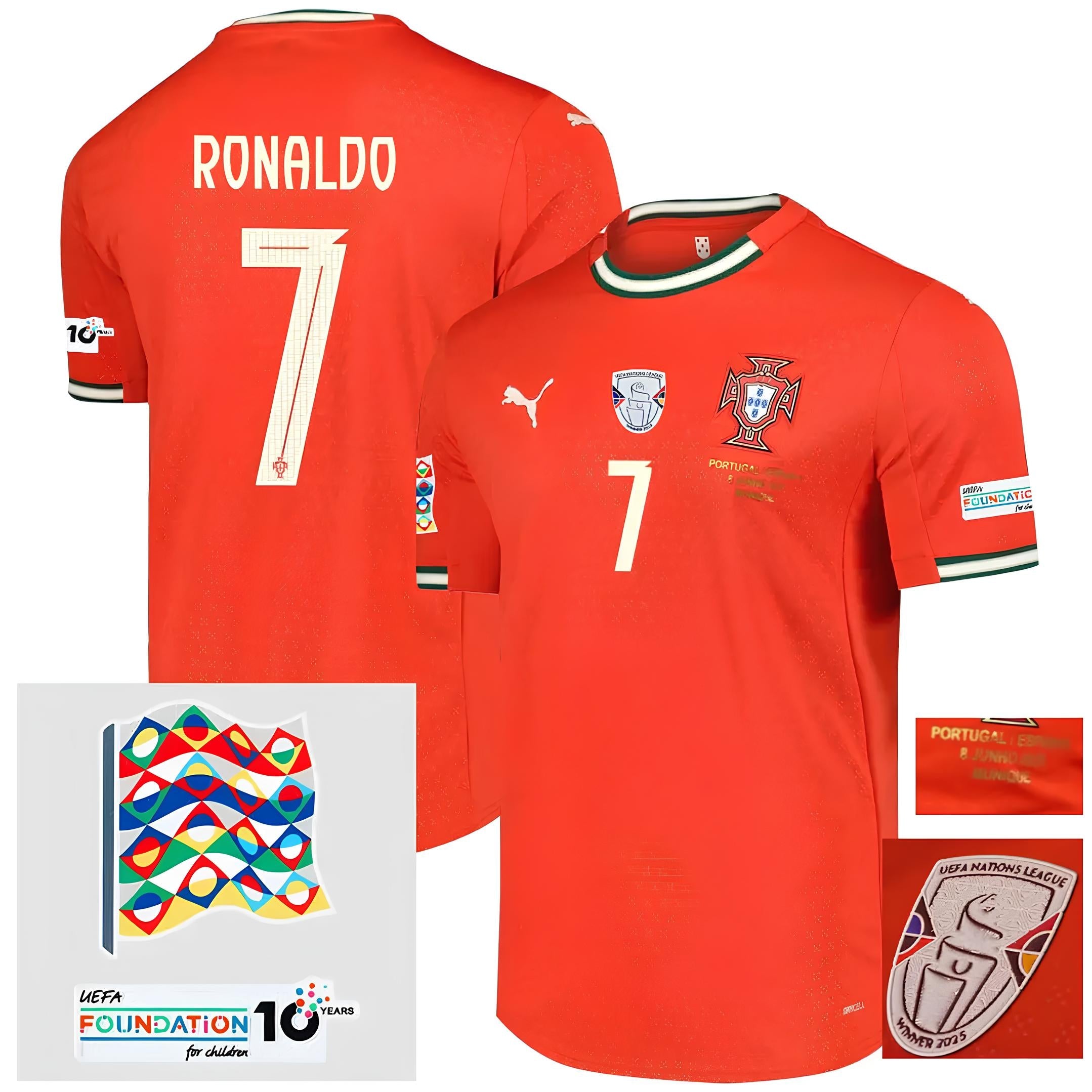 Portugal Home 25/26 - Nations League Final - Ronaldo 7