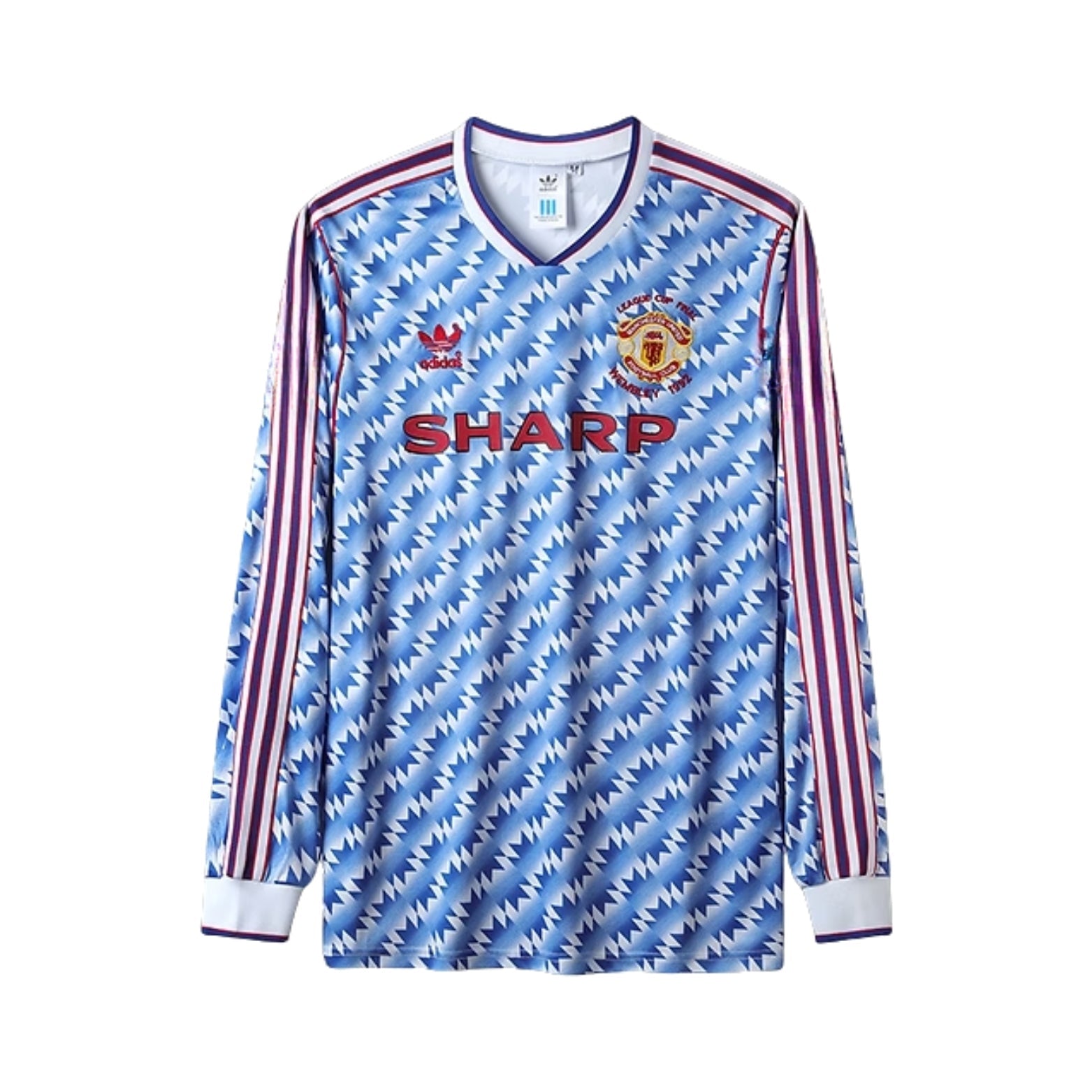 Manchester United Alternativa 91/92 - Manga Comprida