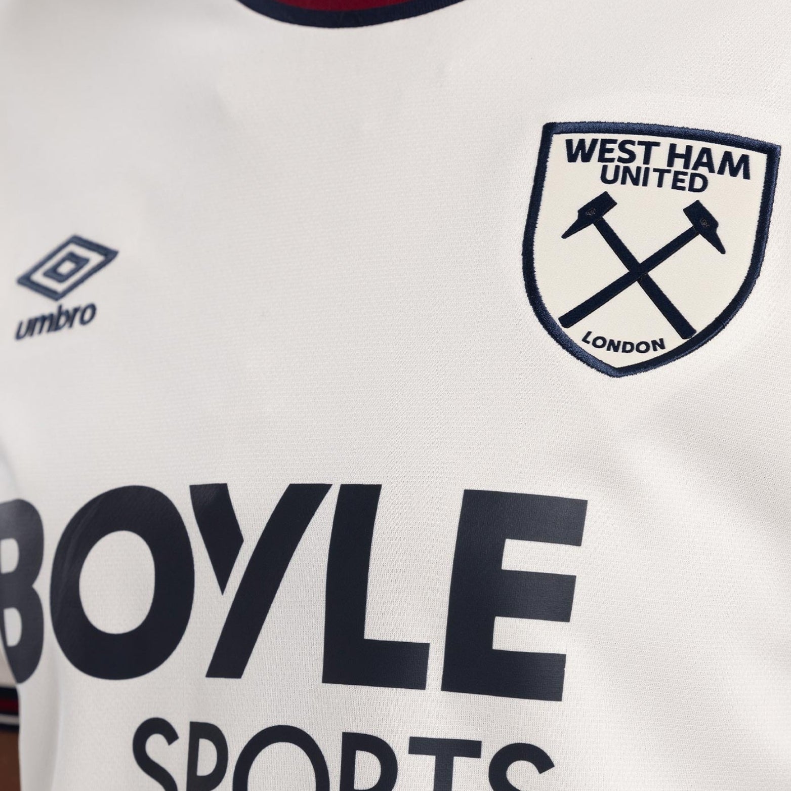 West Ham Alternativa 25/26 - Todos os Patrocínios