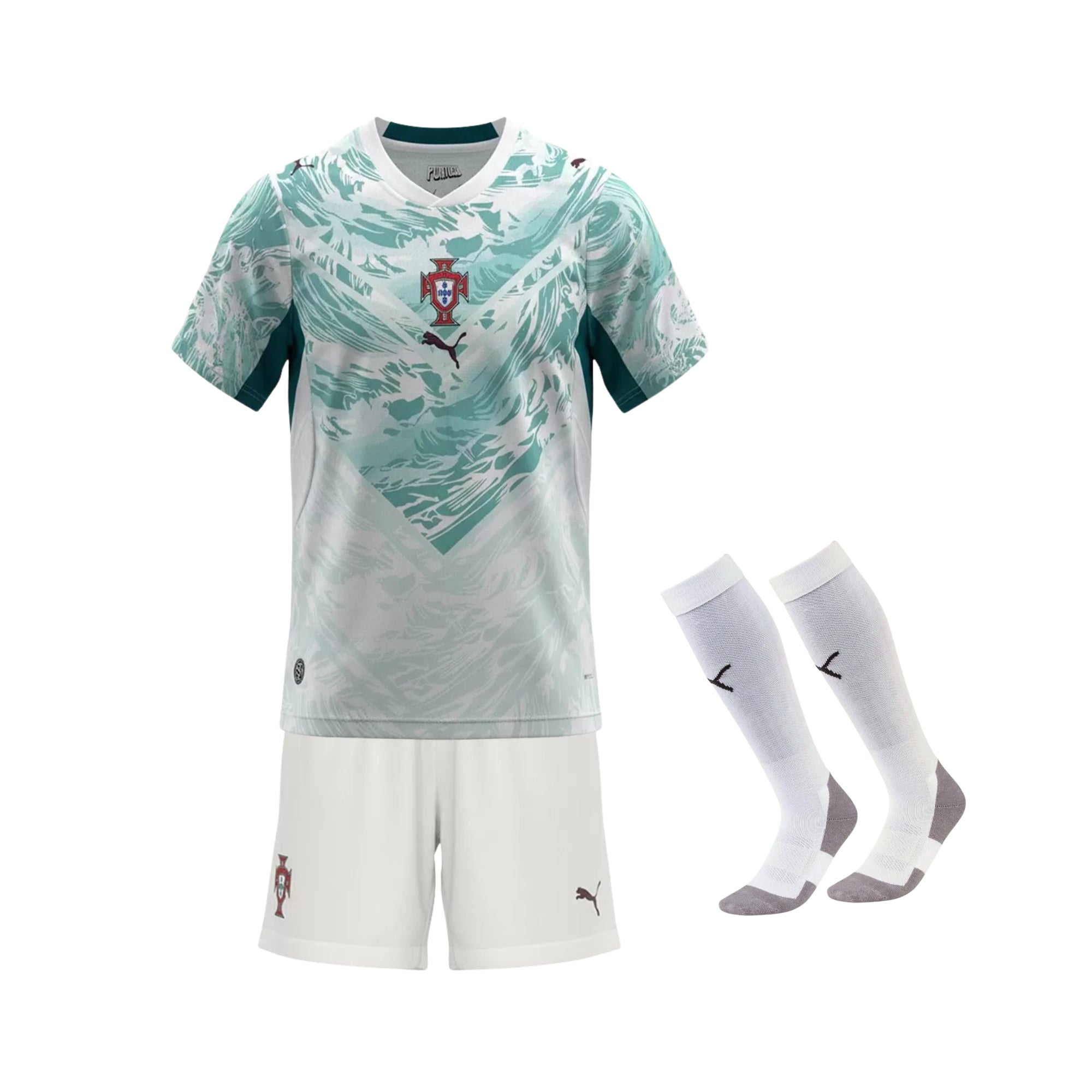 Kit de Criança - Portugal Alternativa 26/27 - Mundial 2026
