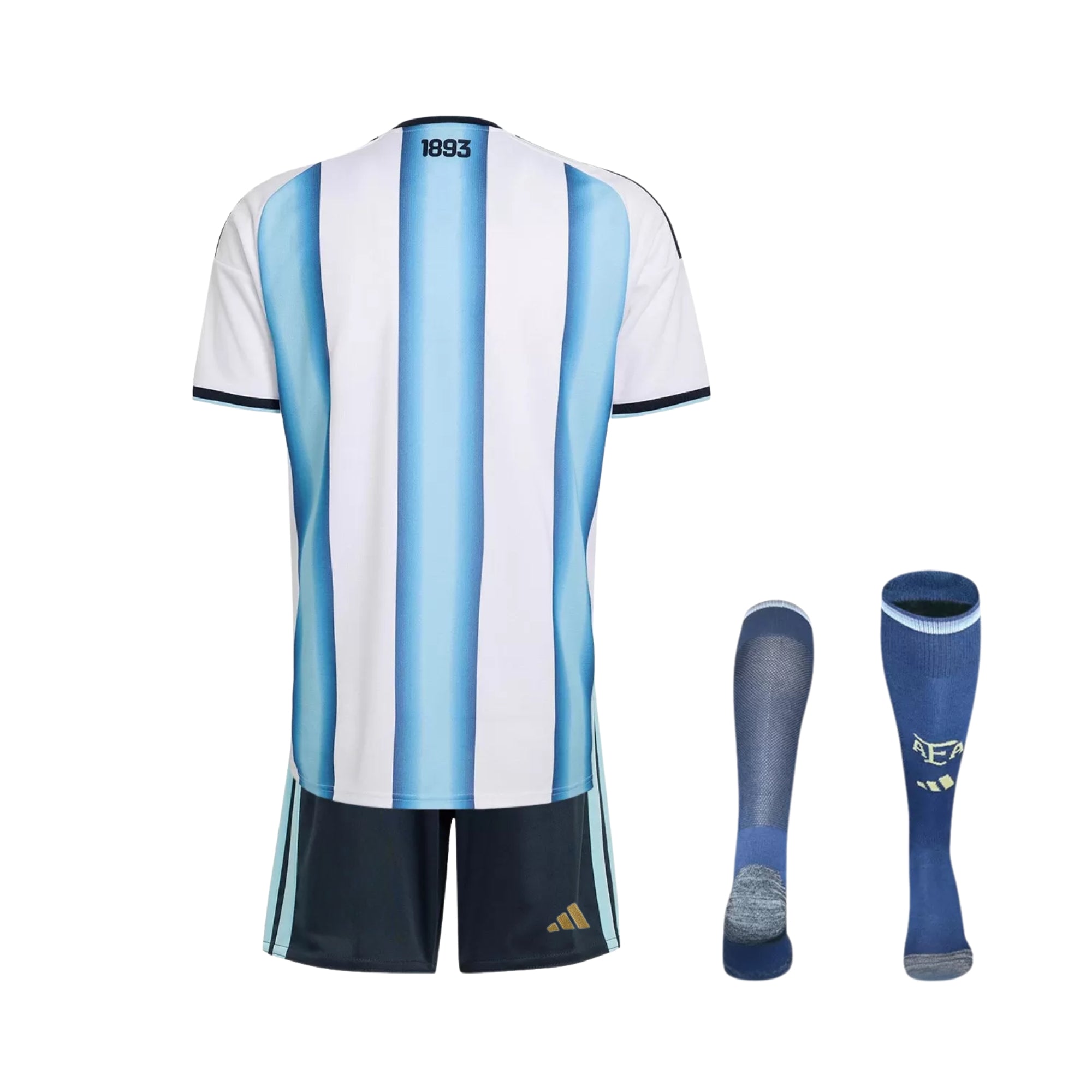 Kit de Criança - Argentina Principal 26/27 - Mundial 2026