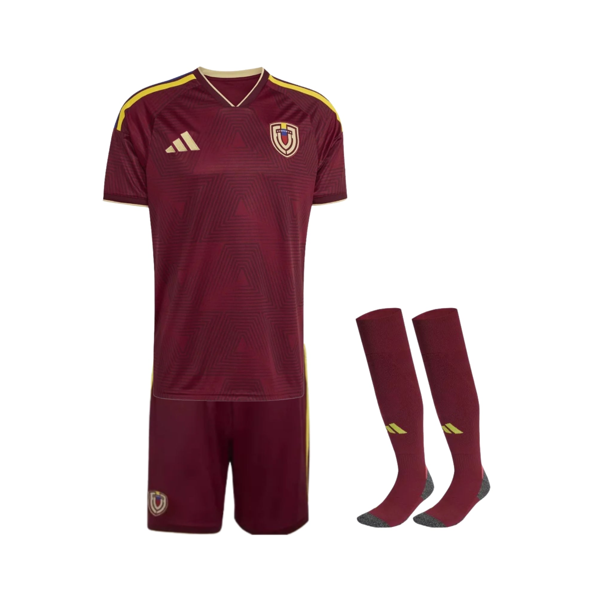 Kit de Criança - Venezuela Principal 26/27 - Mundial 2026