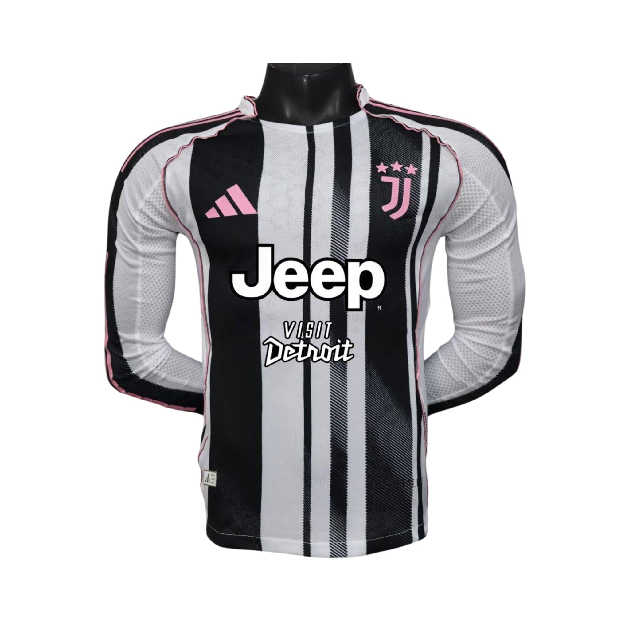 Juventus Principal 25/26 - Manga Comprida - Versão Jogador