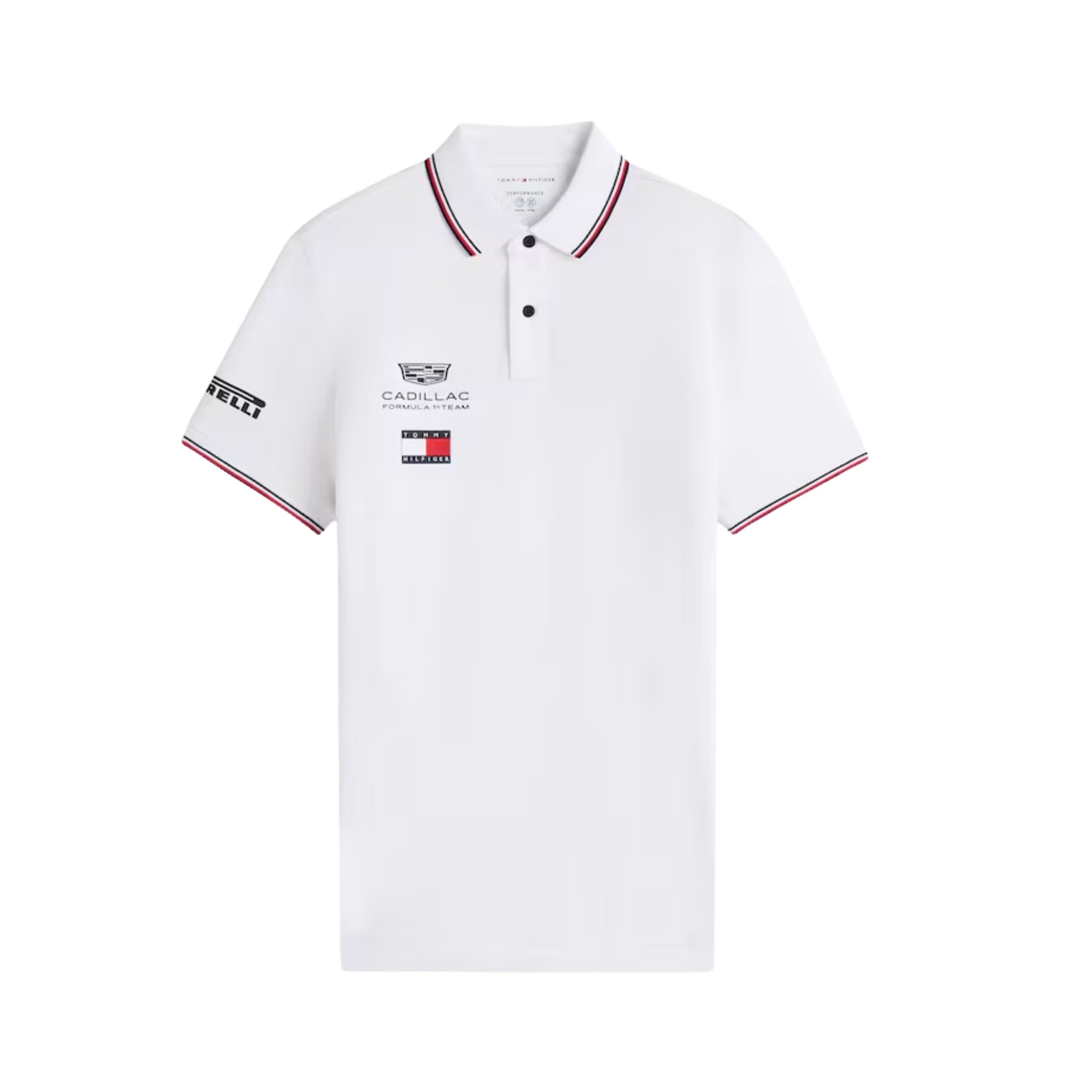 Polo Shirt Cadillac F1 2026 - Branco
