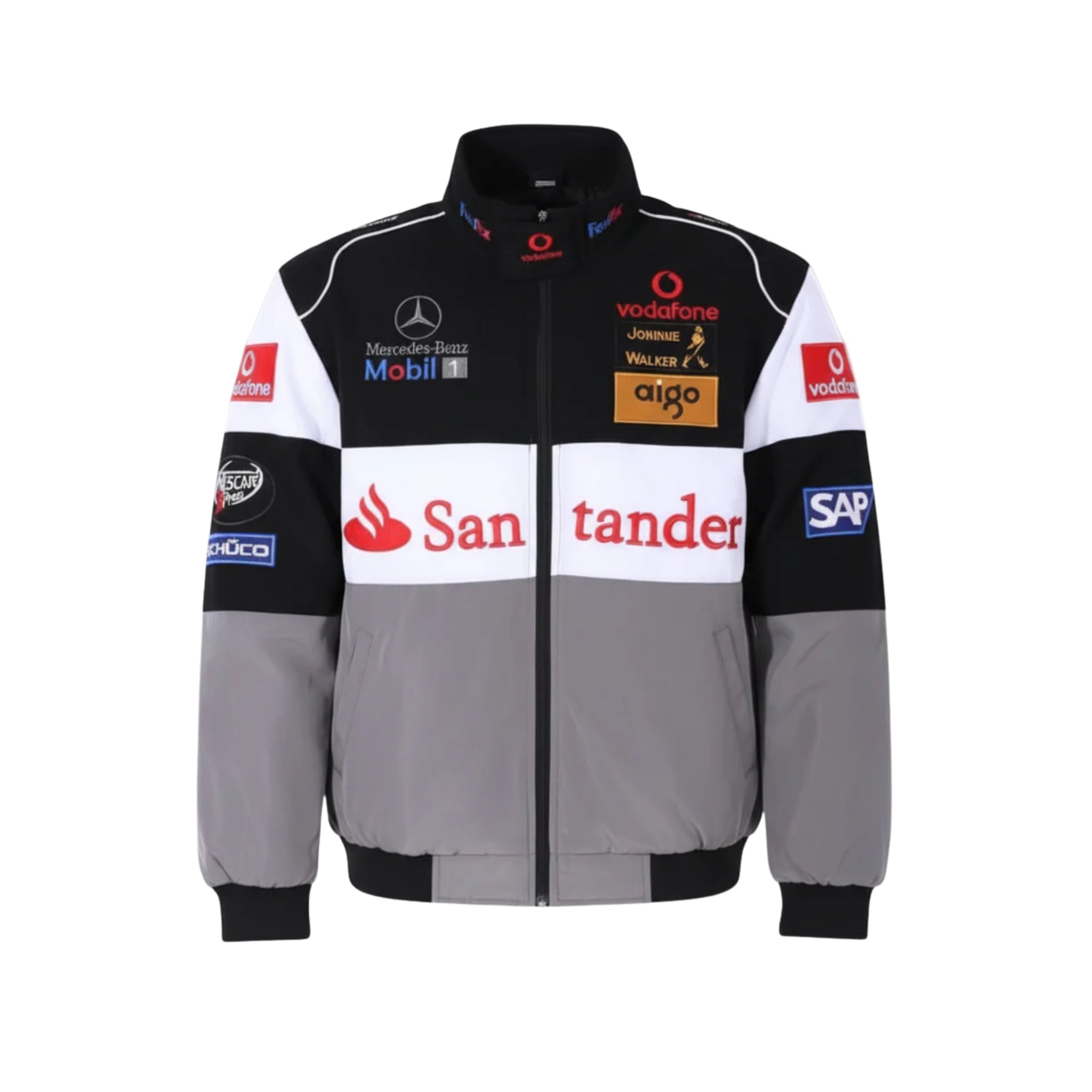 Casaco Retro McLaren Mercedes F1