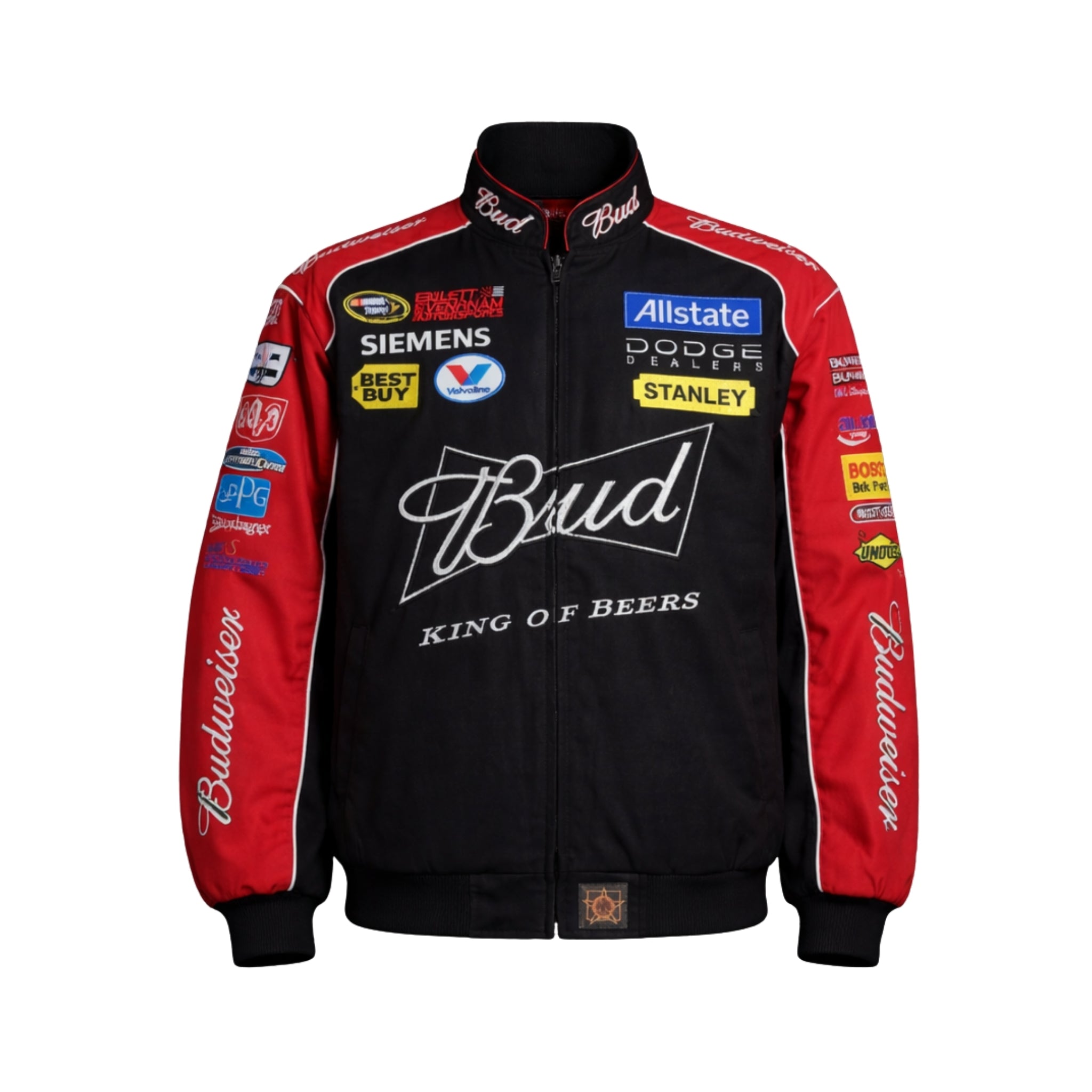 Casaco Retro Budweiser Nascar