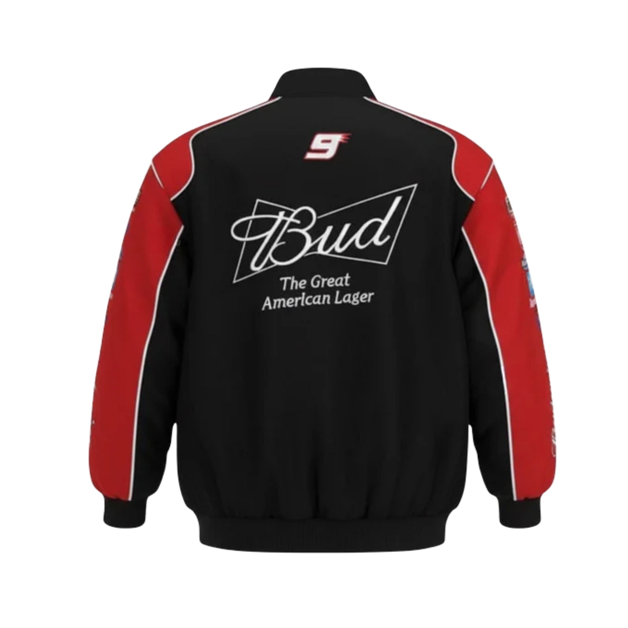 Casaco Retro Budweiser Nascar