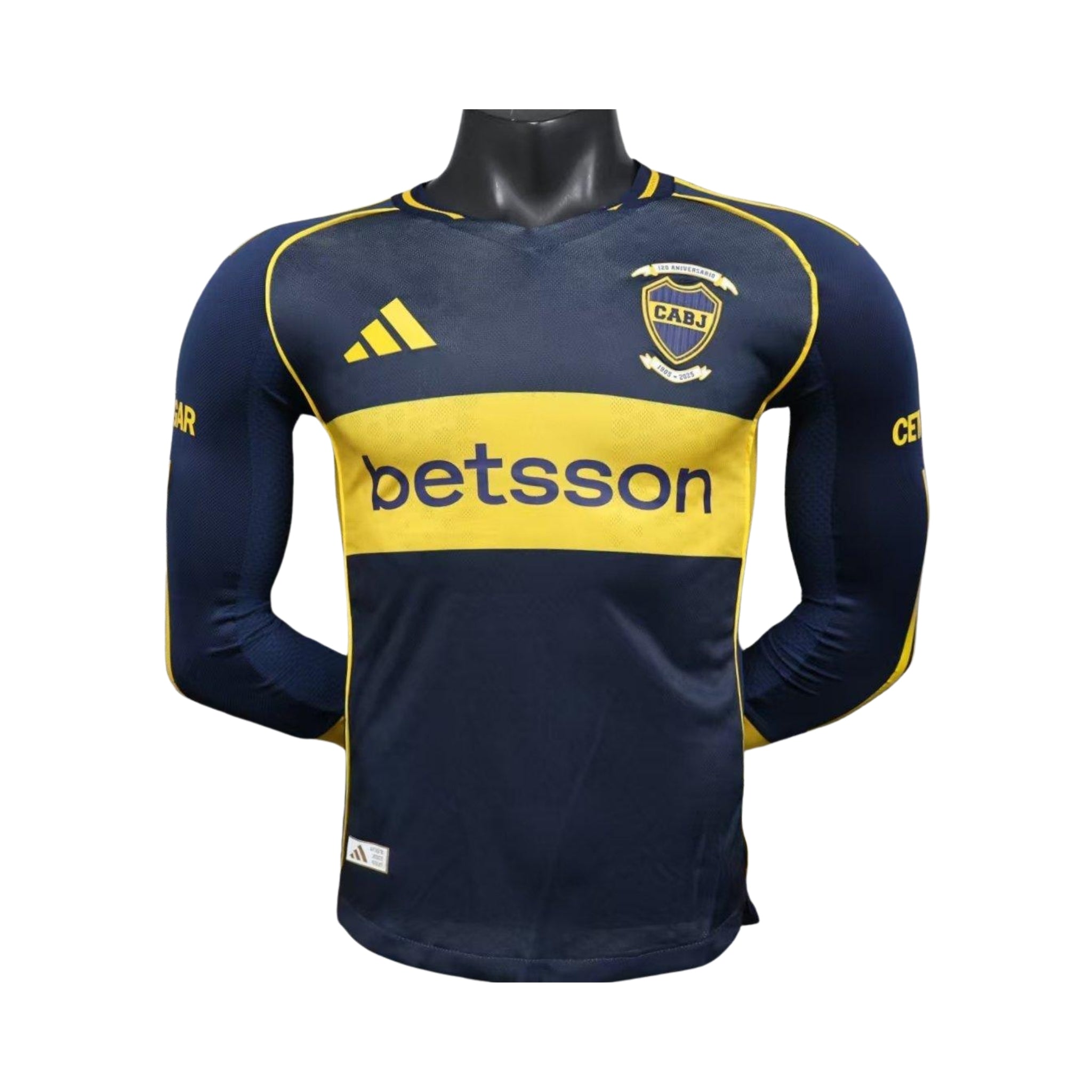 Boca Juniors Principal 25/26 - Manga Comprida - Versão Jogador