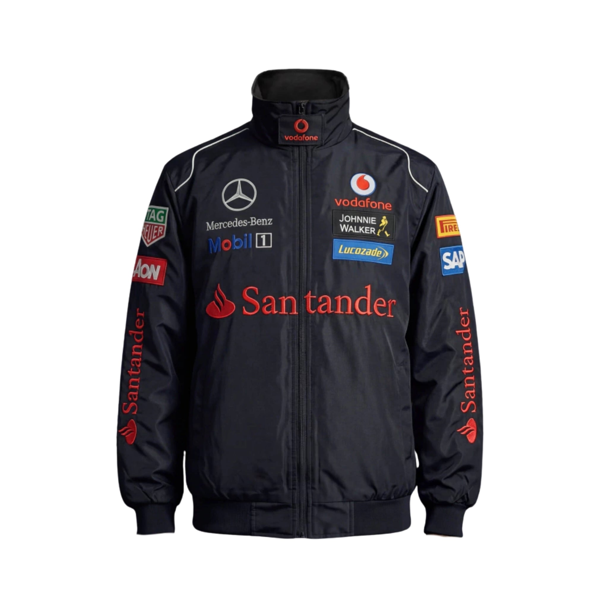 Casaco Retro Mercedes F1