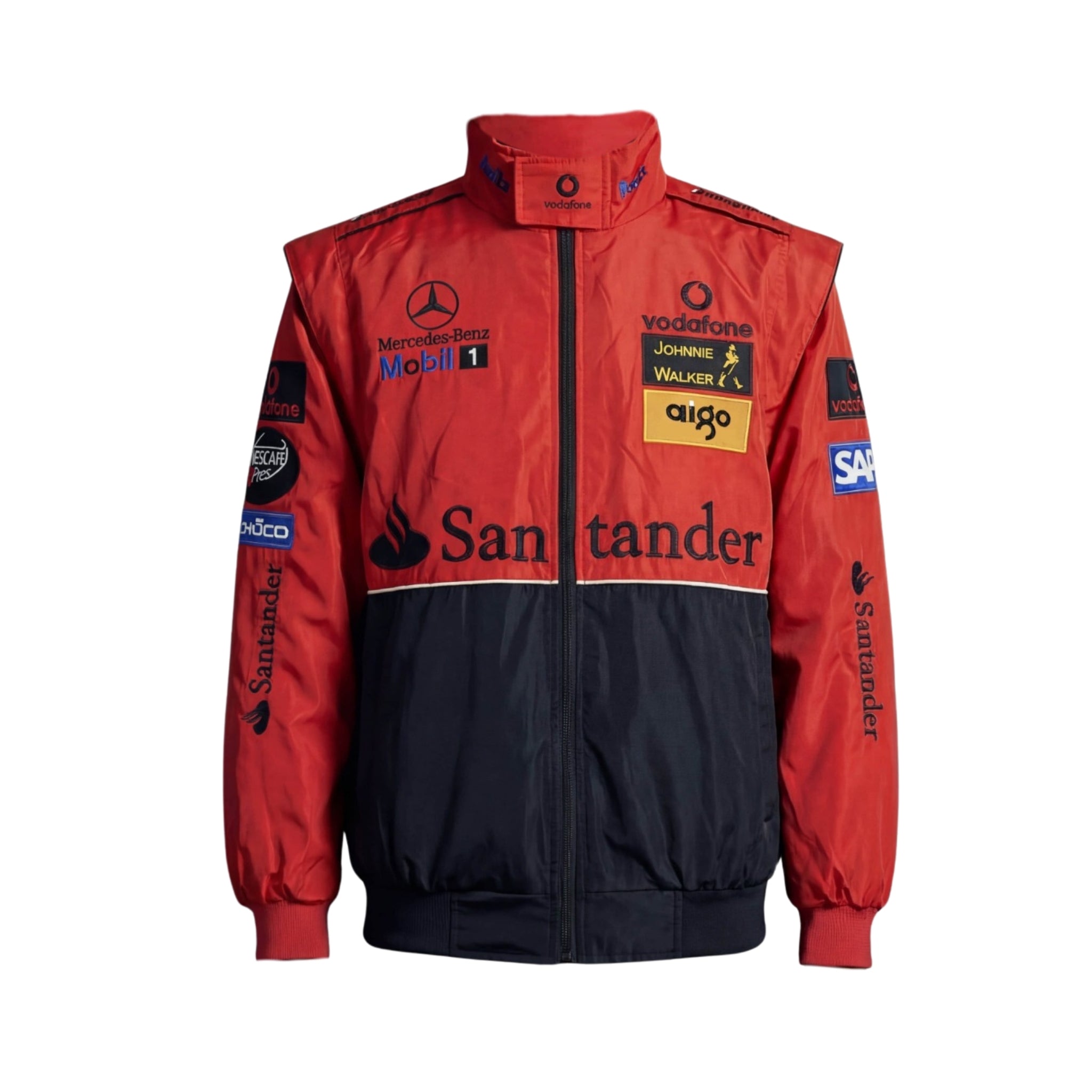 Casaco Retro  McLaren  Mercedes F1