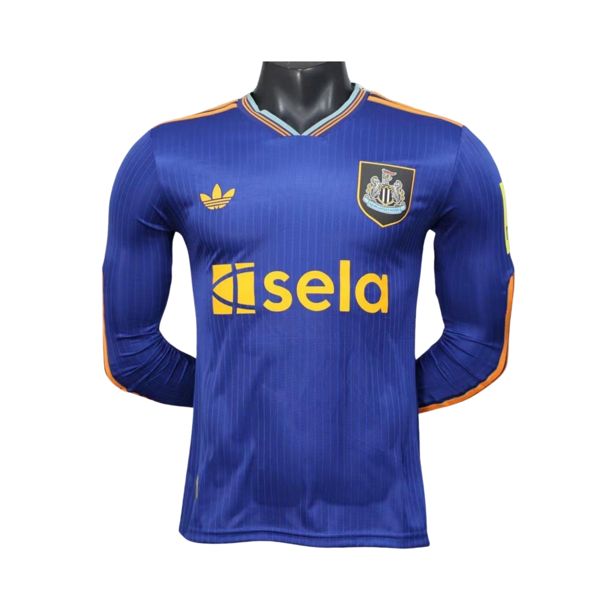 Newcastle United Terceiro 25/26 - Manga Comprida - Versão Jogador